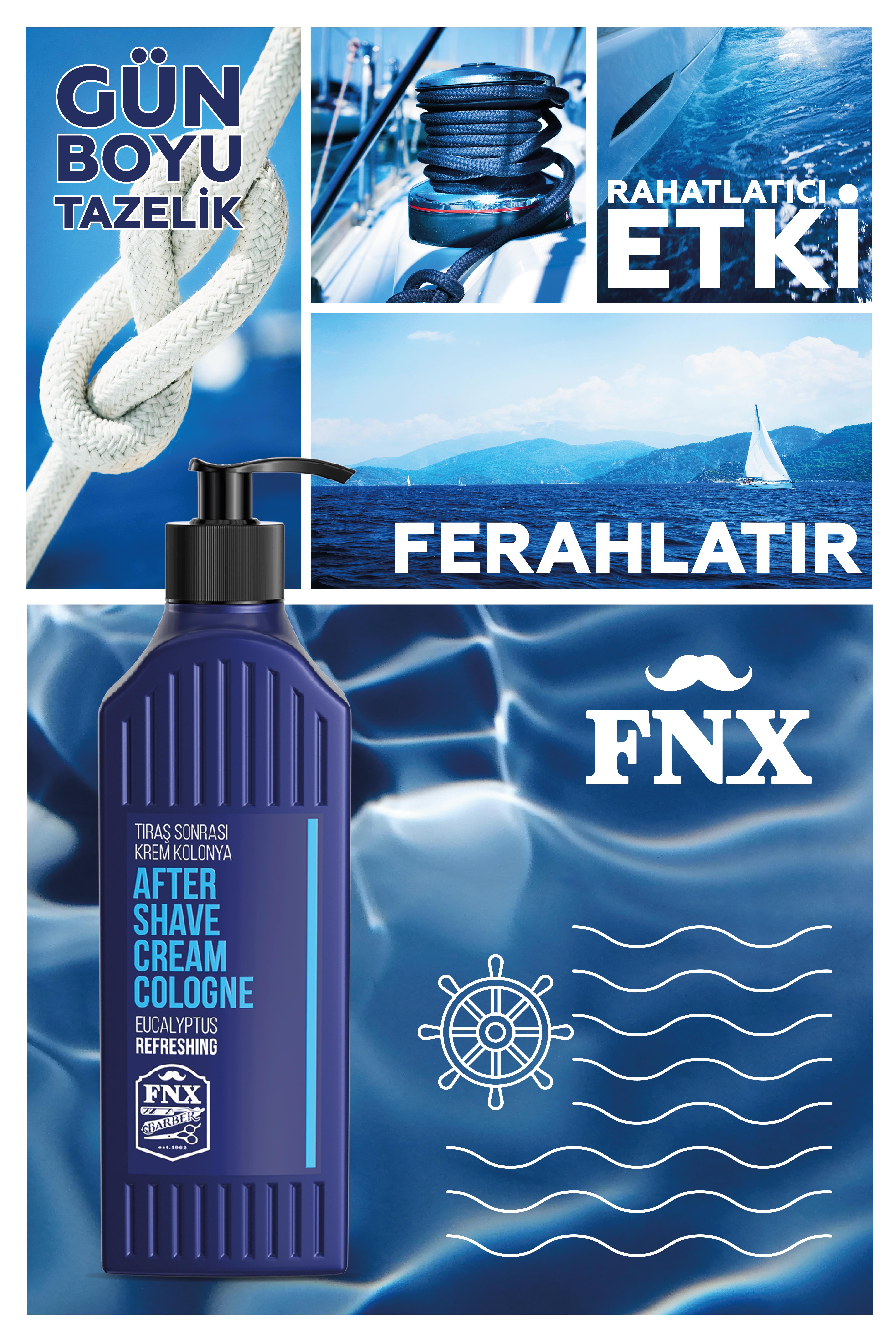 Fnx Barber Krem Kolonya Okaliptus 400 ML