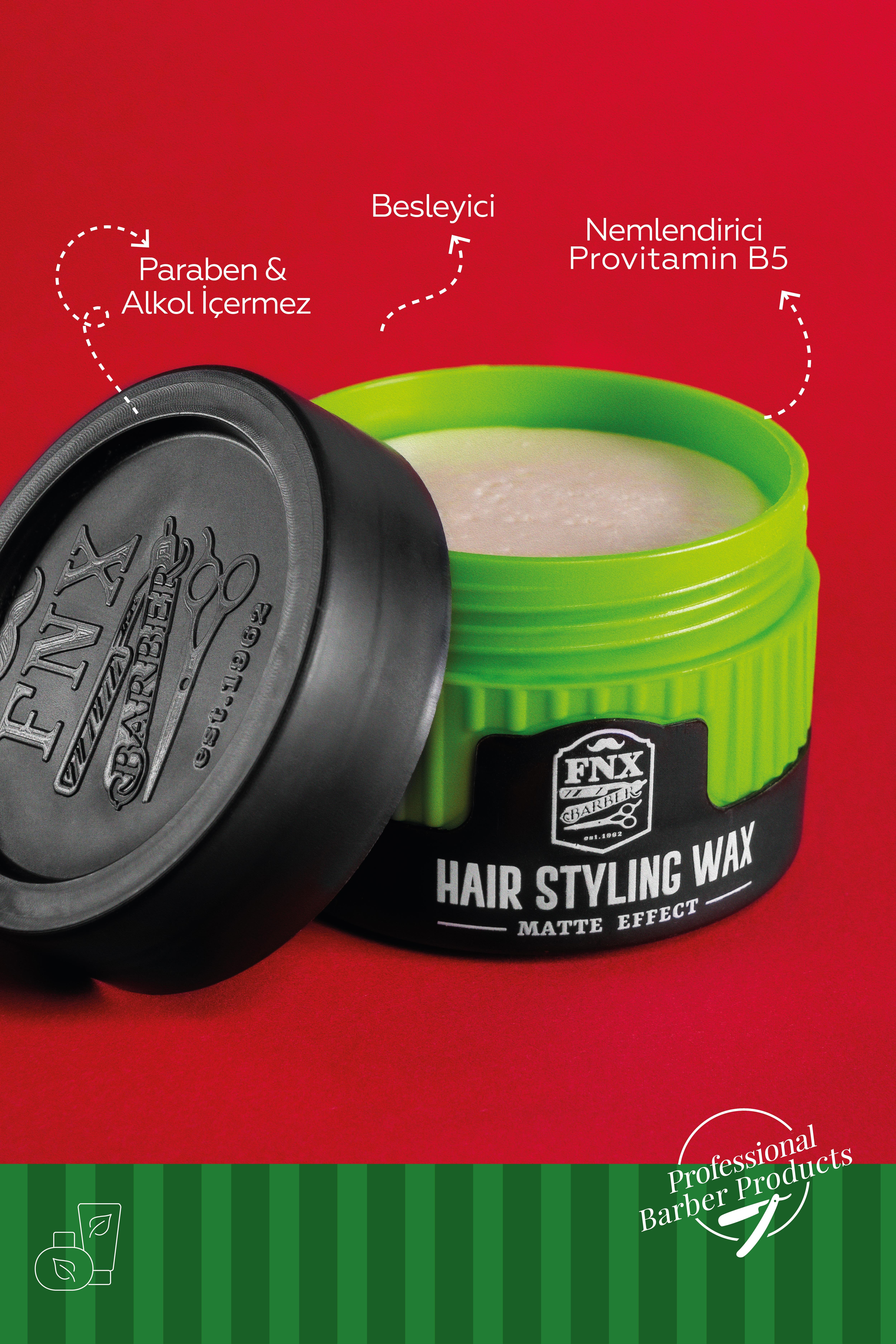 Fnx Barber Matte Effect Wax 150 ML