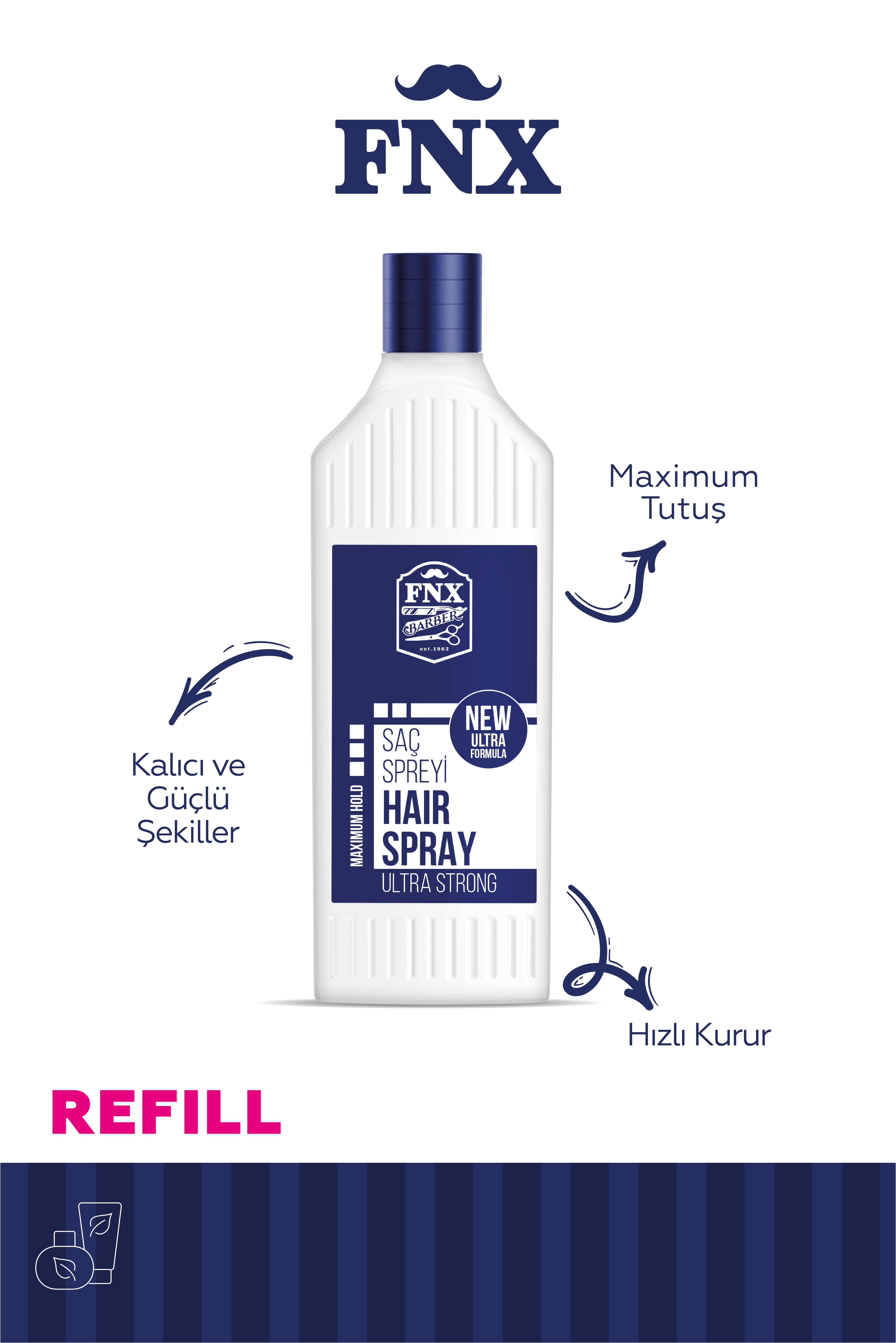 Fnx Barber Saç Spreyi 700 ML