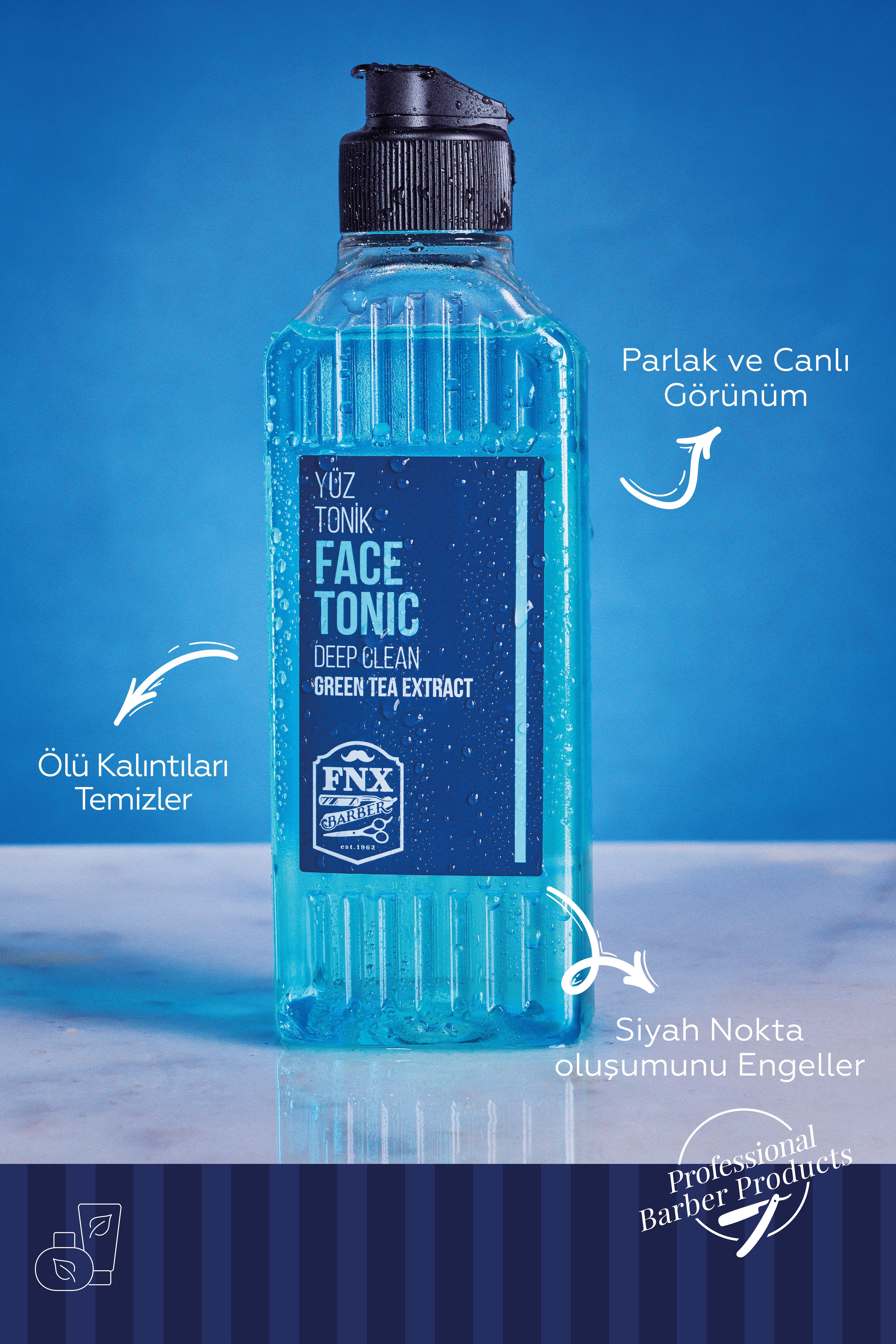 Fnx Barber Yüz Temizleme Tonigi 250 ML