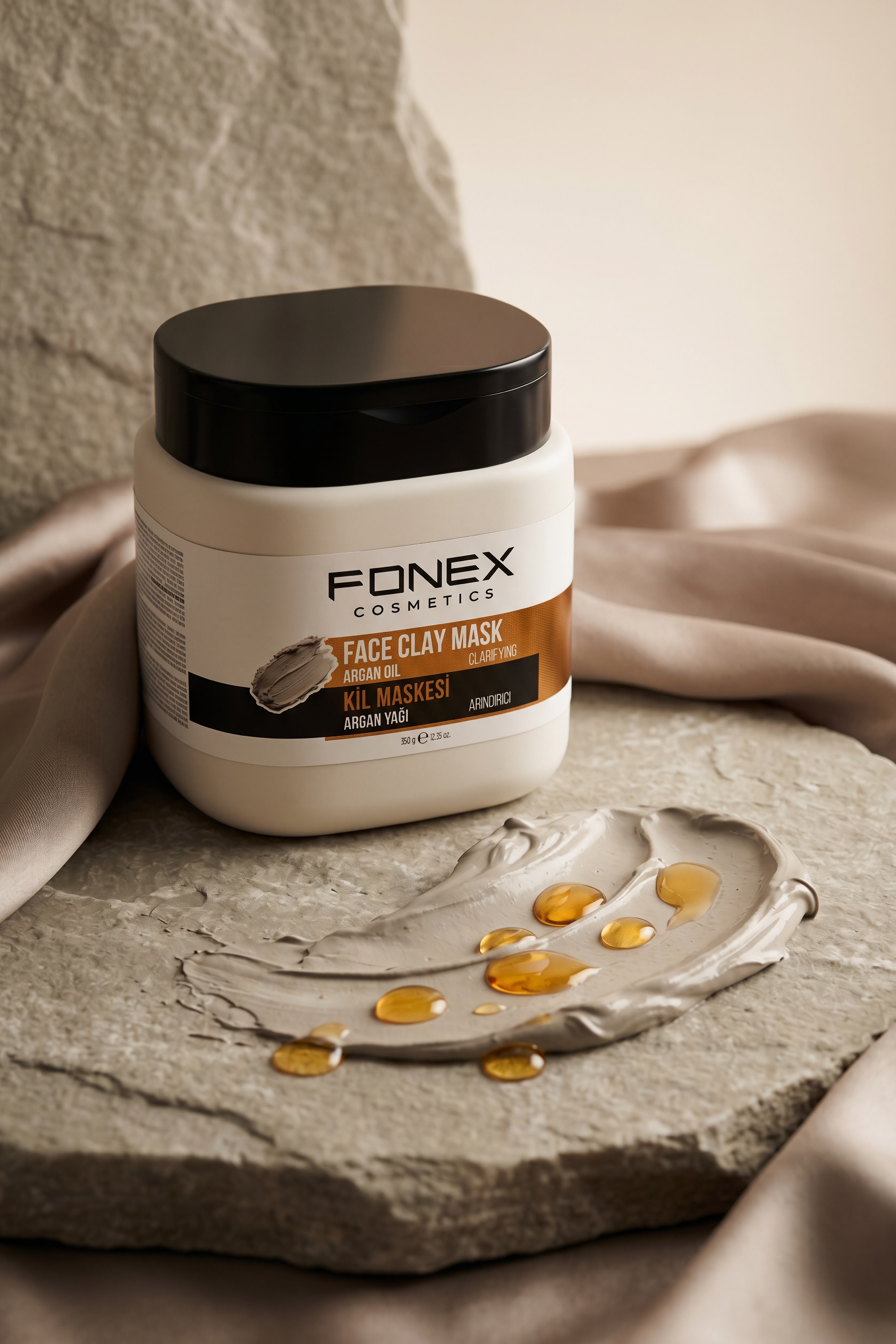 Fonex Kil Maskesi Argan Yağı 350 Gr 