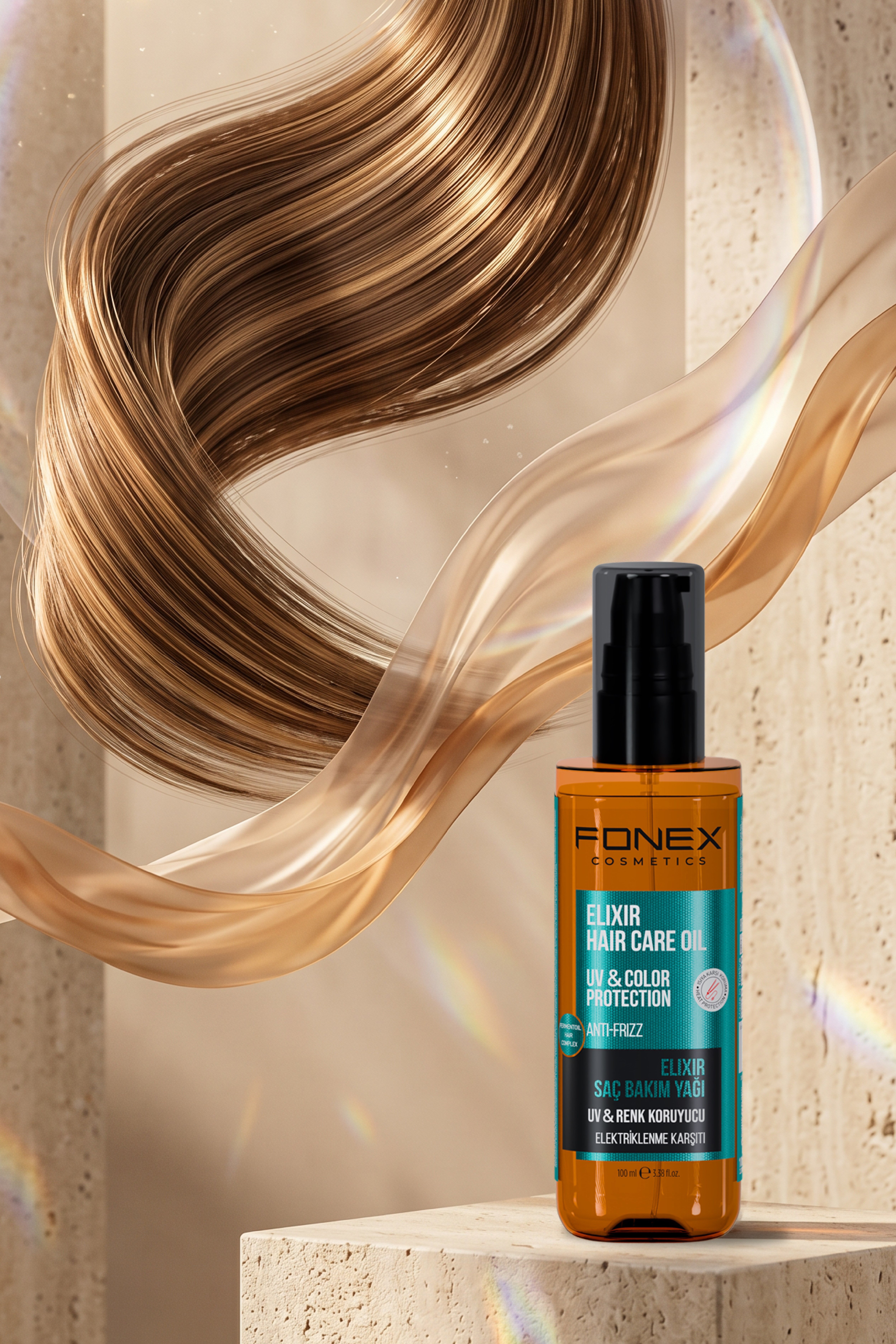 Fonex Saç Bakım Yağı Elixir 100 ML 