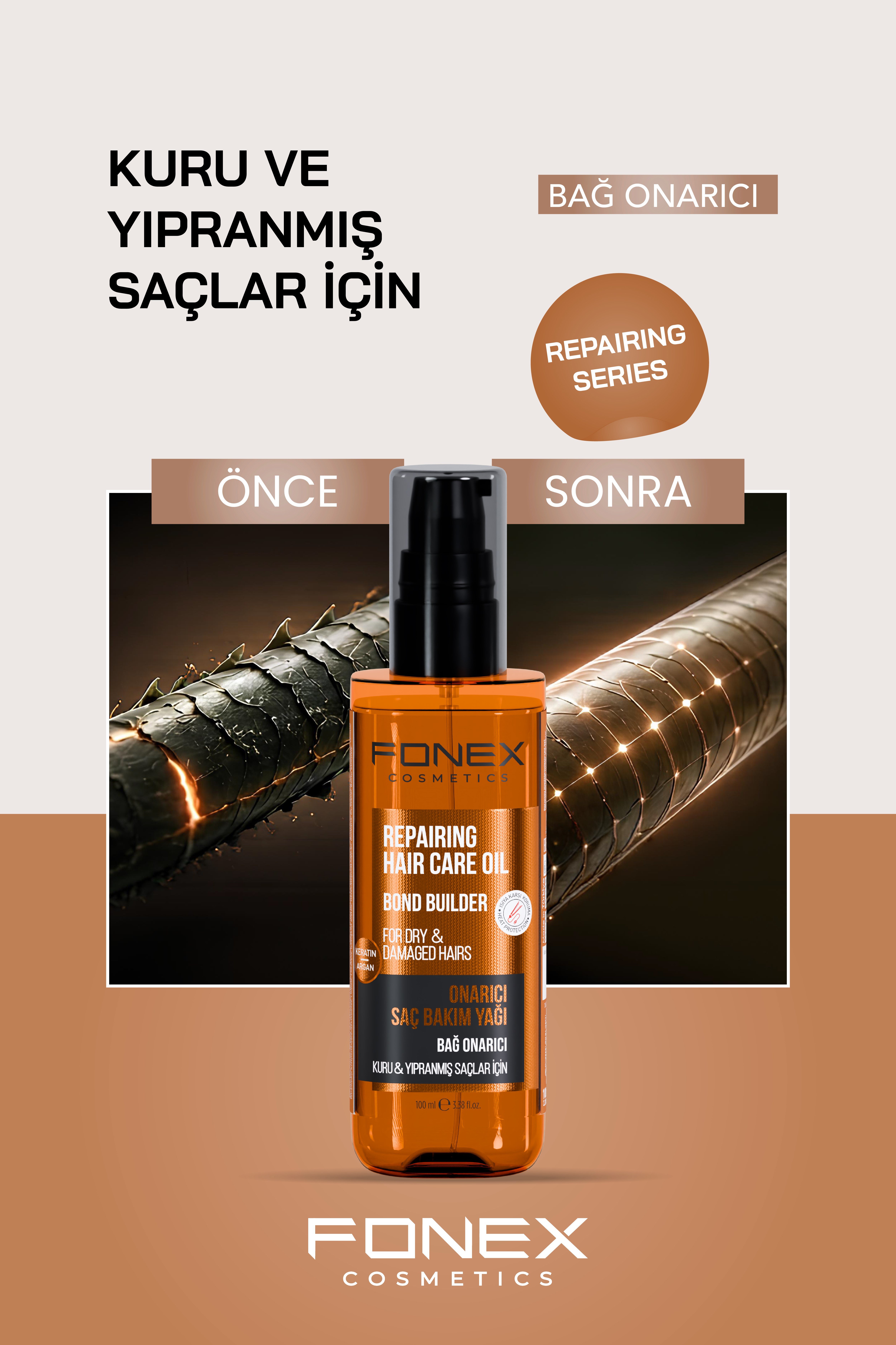 Fonex Saç Bakım Yağı Onarıcı 100 ML 