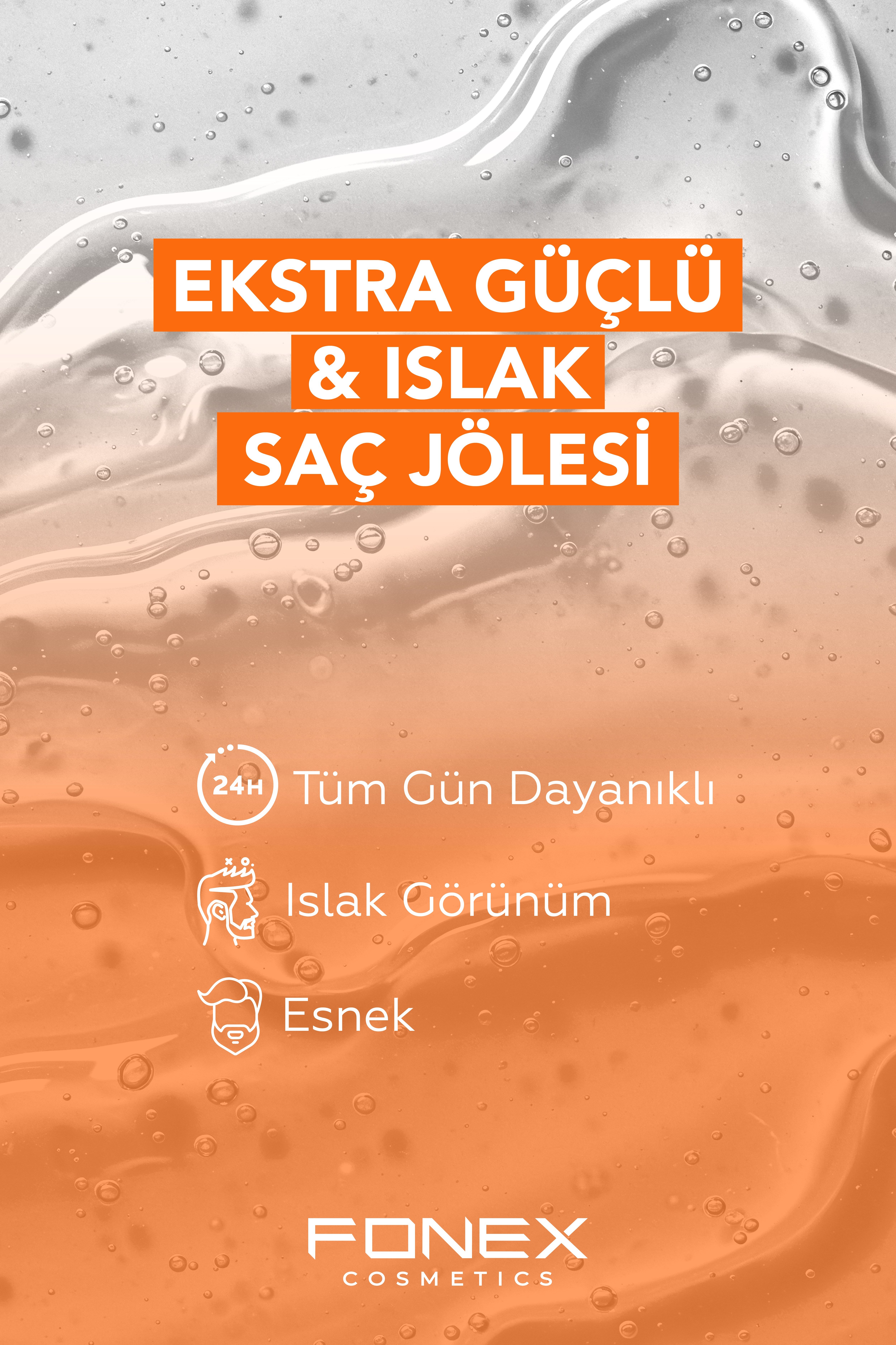 Fonex Saç Jölesi Ekstra Güçlü - Islak 150 ML 