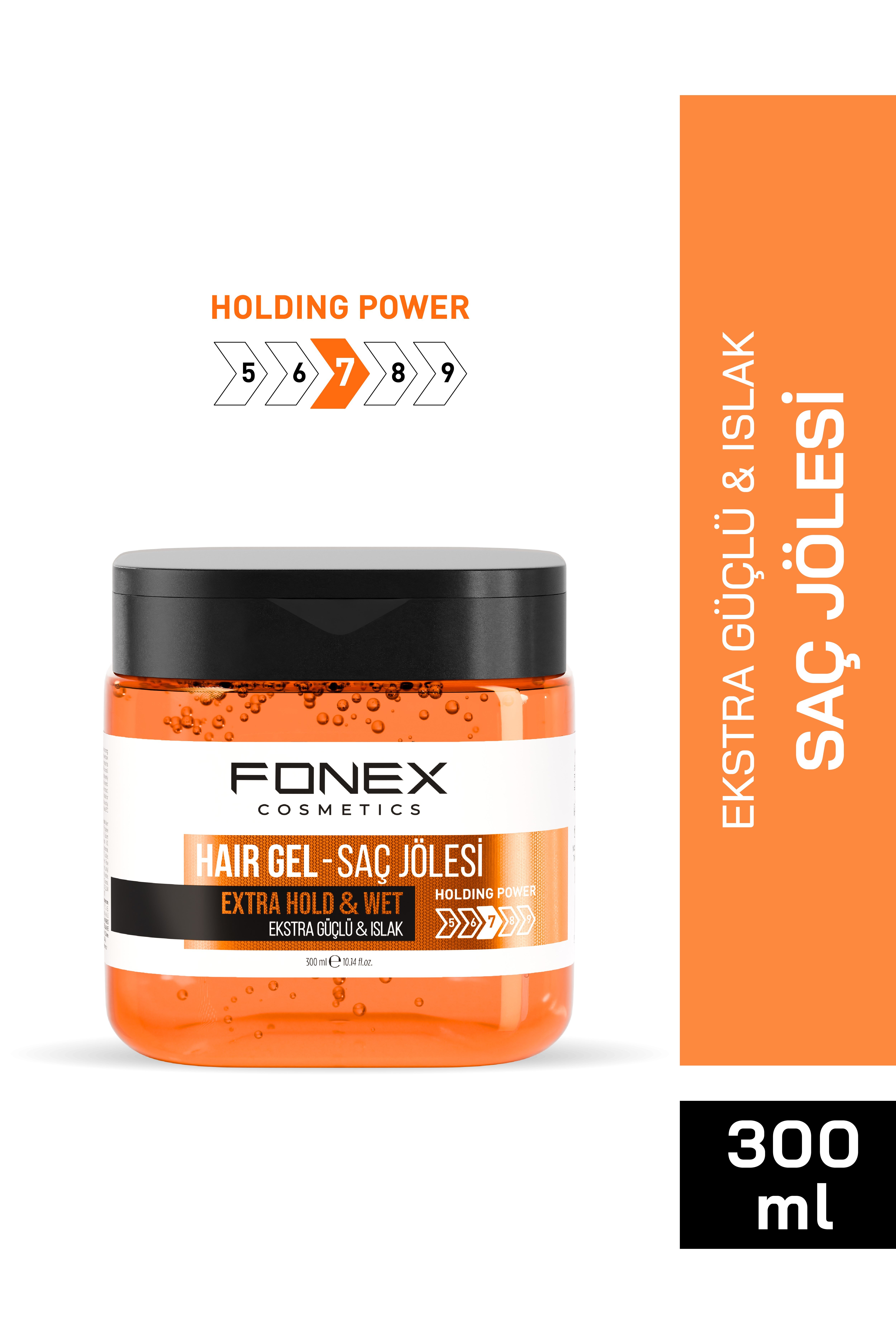 Fonex Saç Jölesi Ekstra Güçlü - Islak 300 ML 