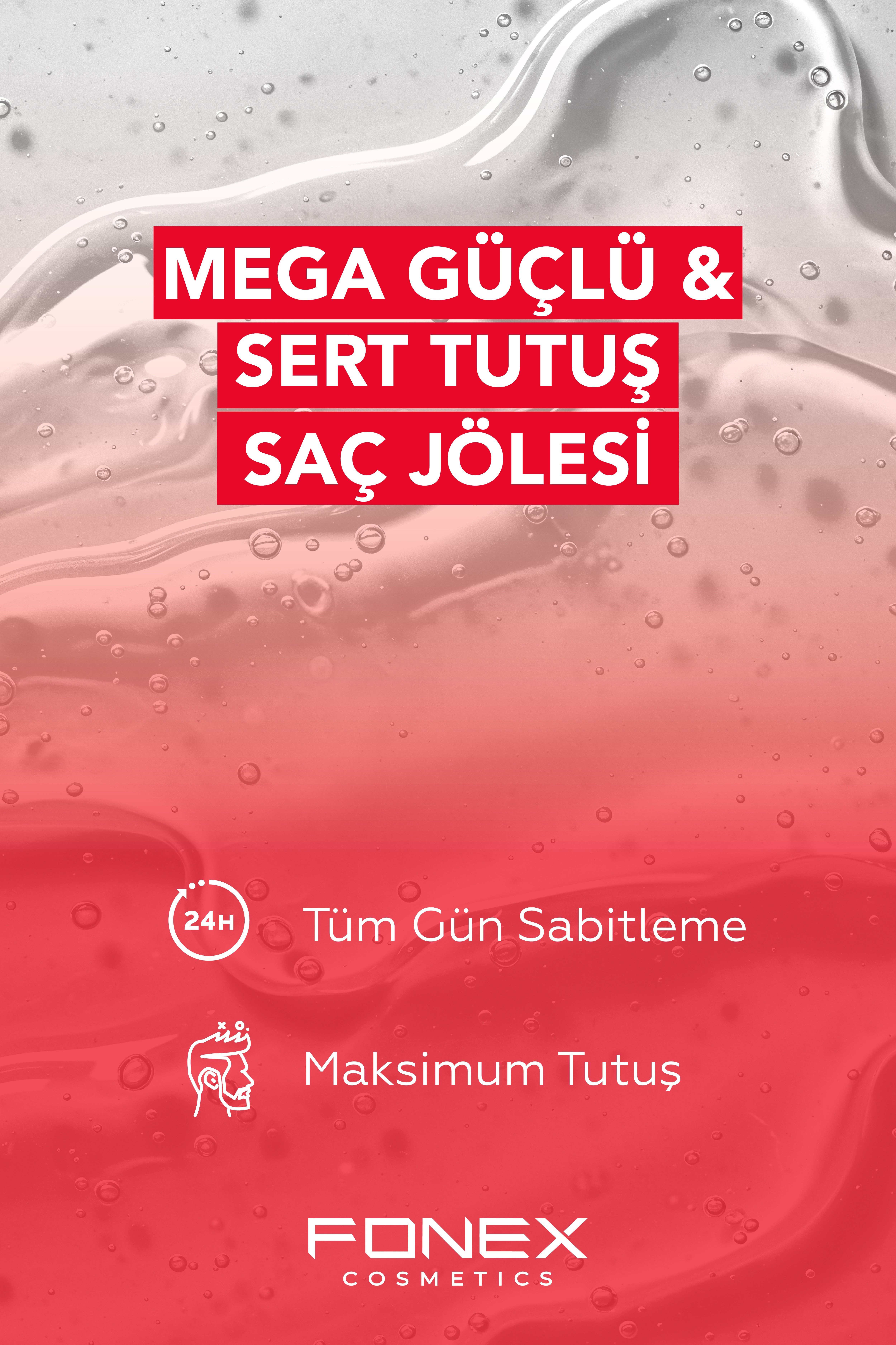 Fonex Saç Jölesi Mega Güçlü - Sert Tutuş 150 ML 