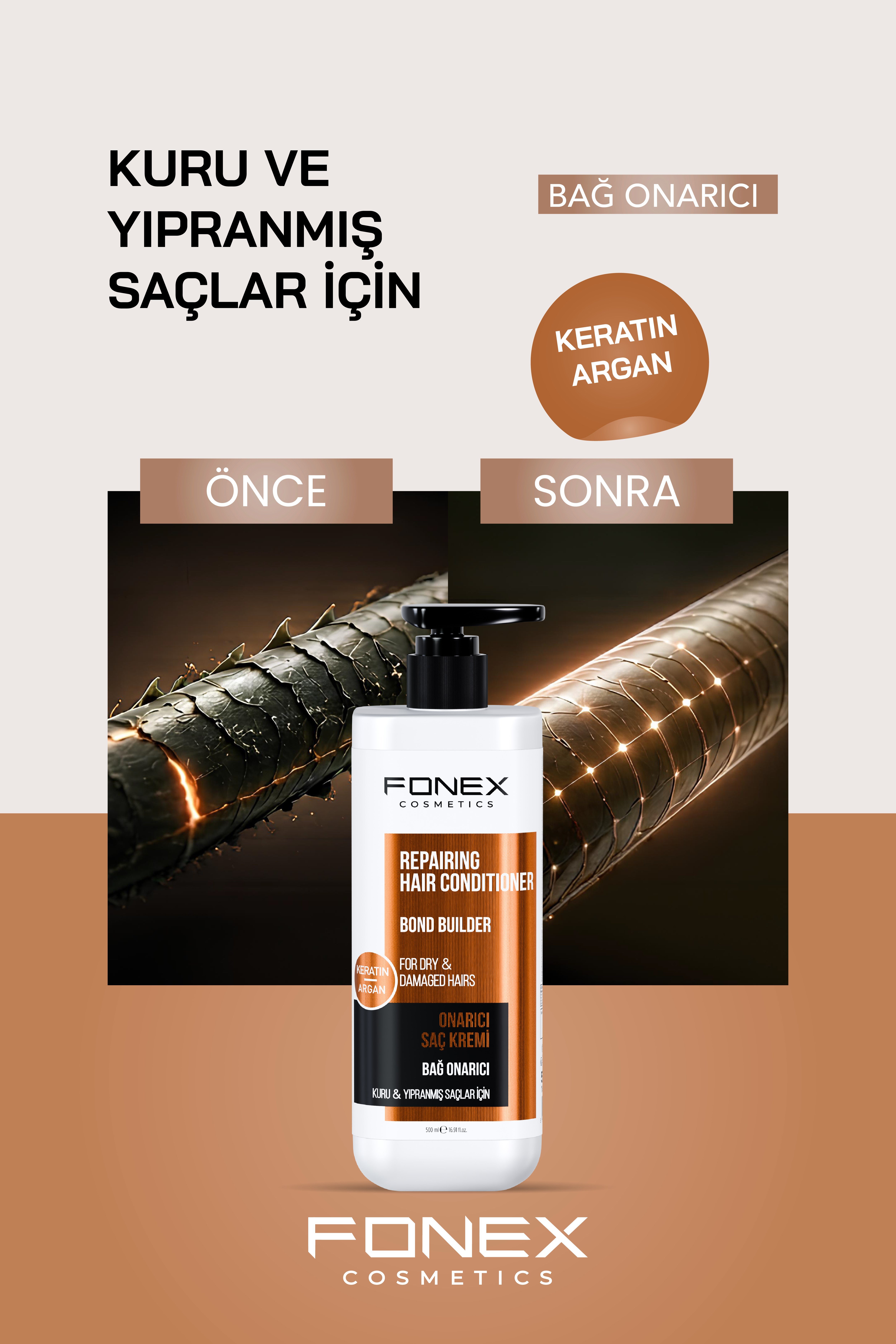 Fonex Saç Kremi Onarıcı 500 ML 