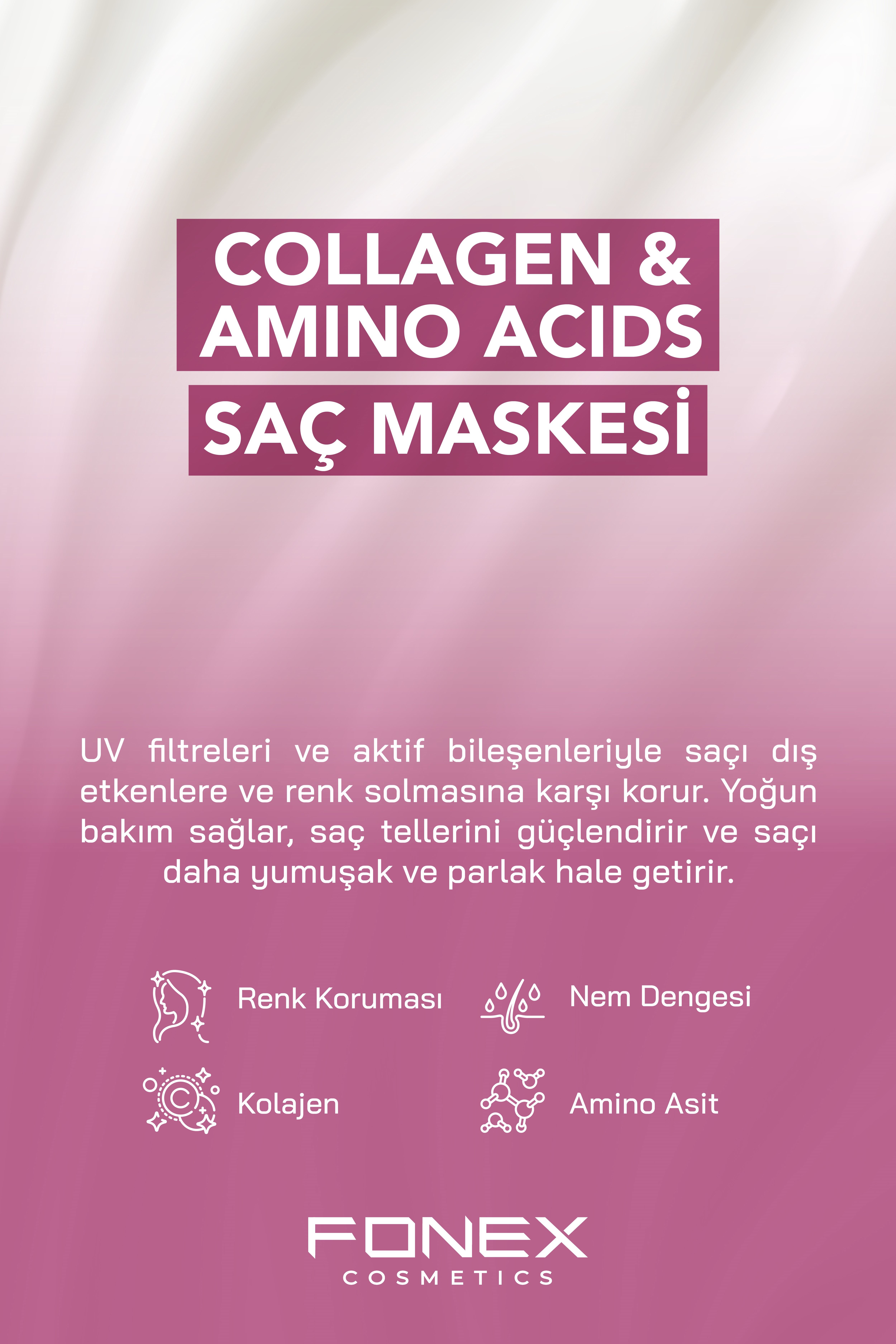 Fonex Saç Maskesi Koruyucu 500 ML 