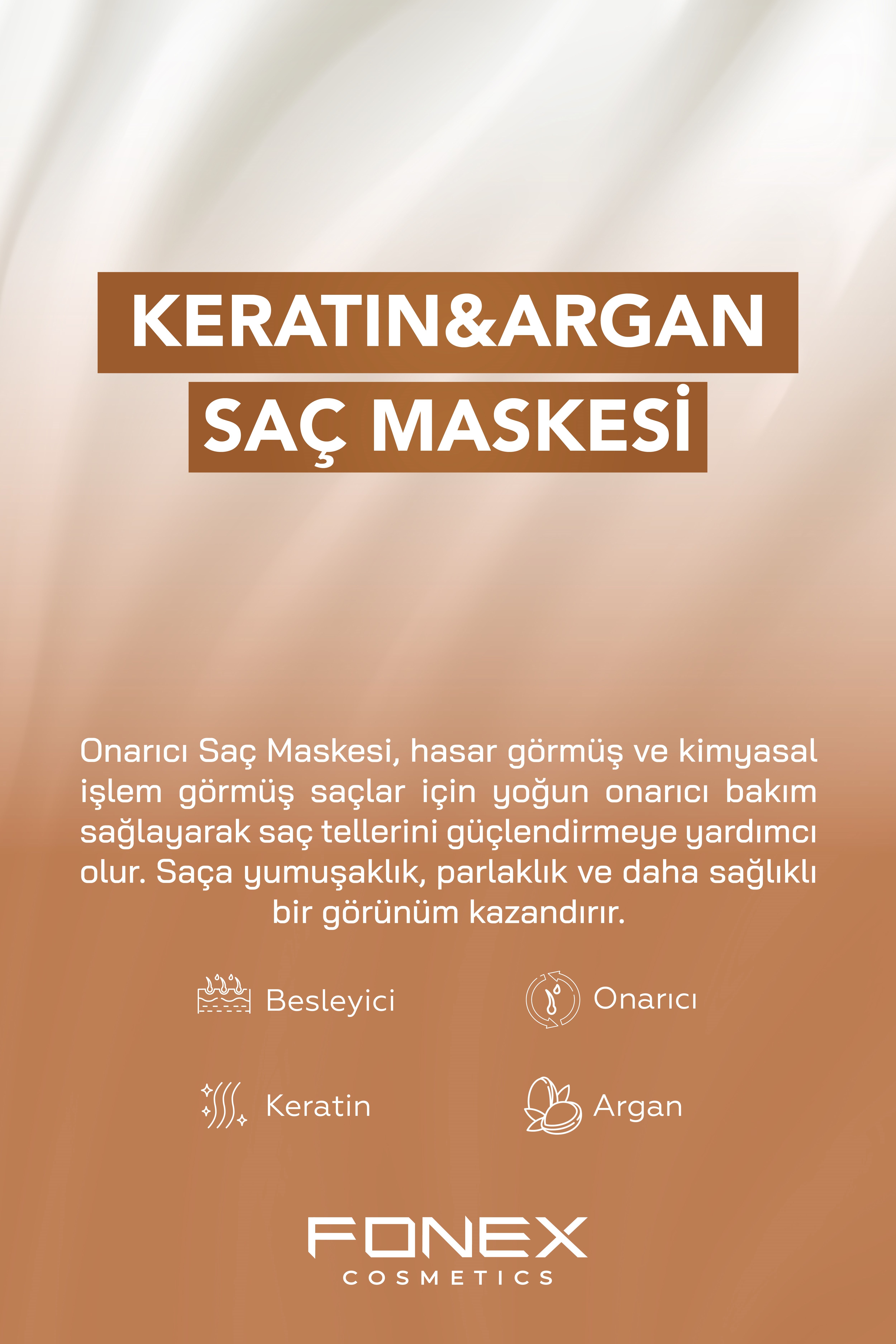 Fonex Saç Maskesi Onarıcı 500 ML 
