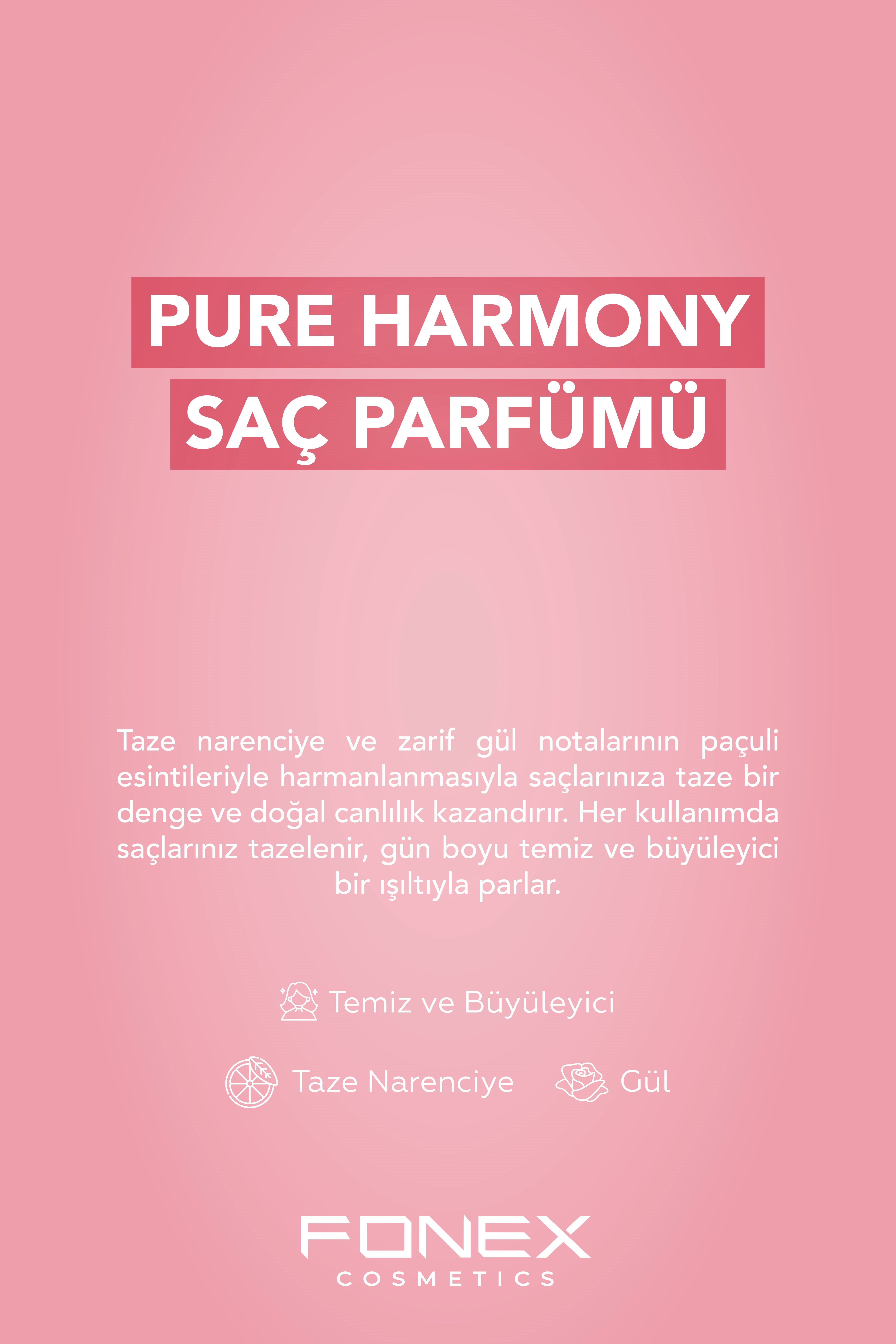 Fonex Saç Parfümü Pure Harmony 100 ML 