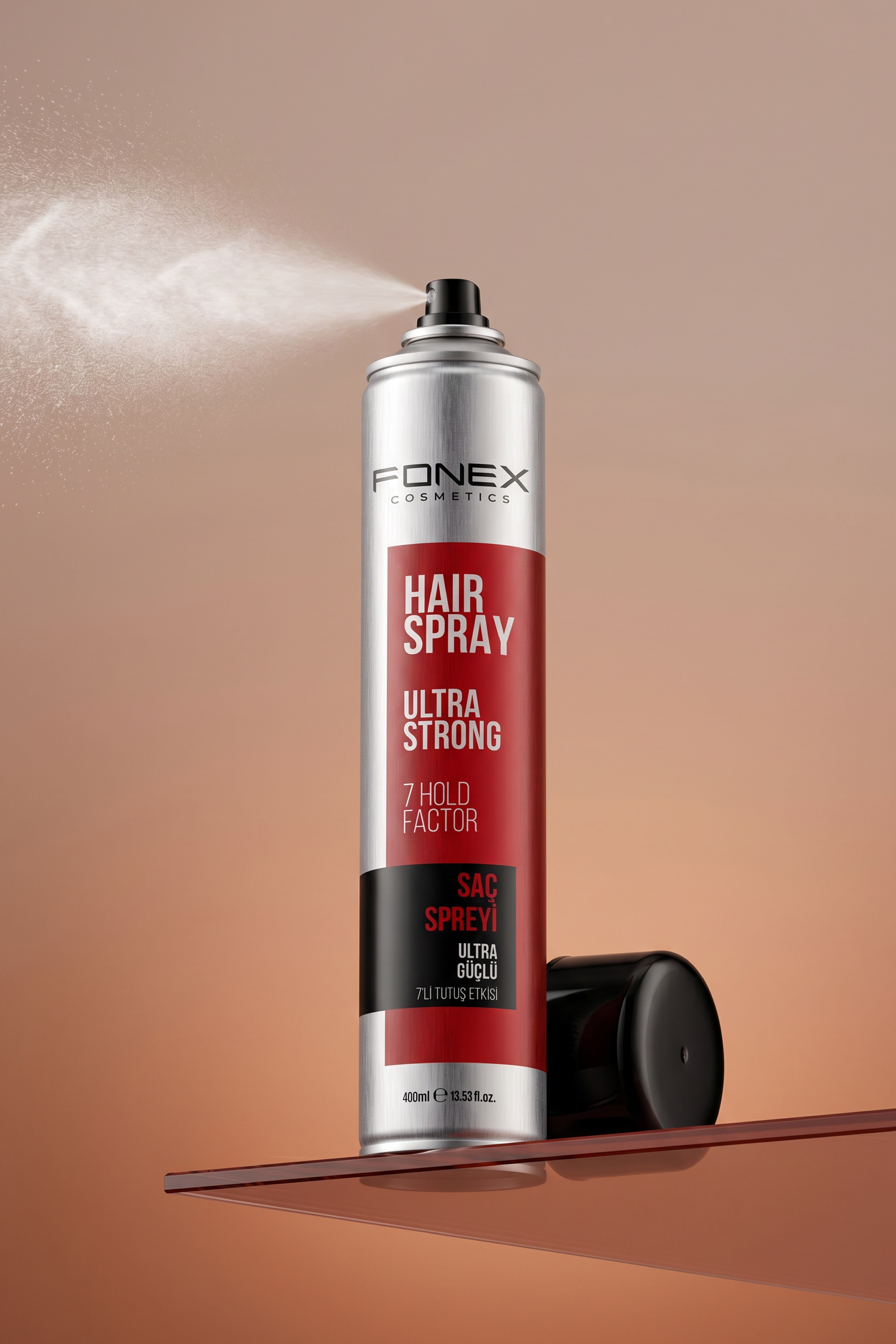 Fonex Saç Spreyi Ultra Strong 400 ML 