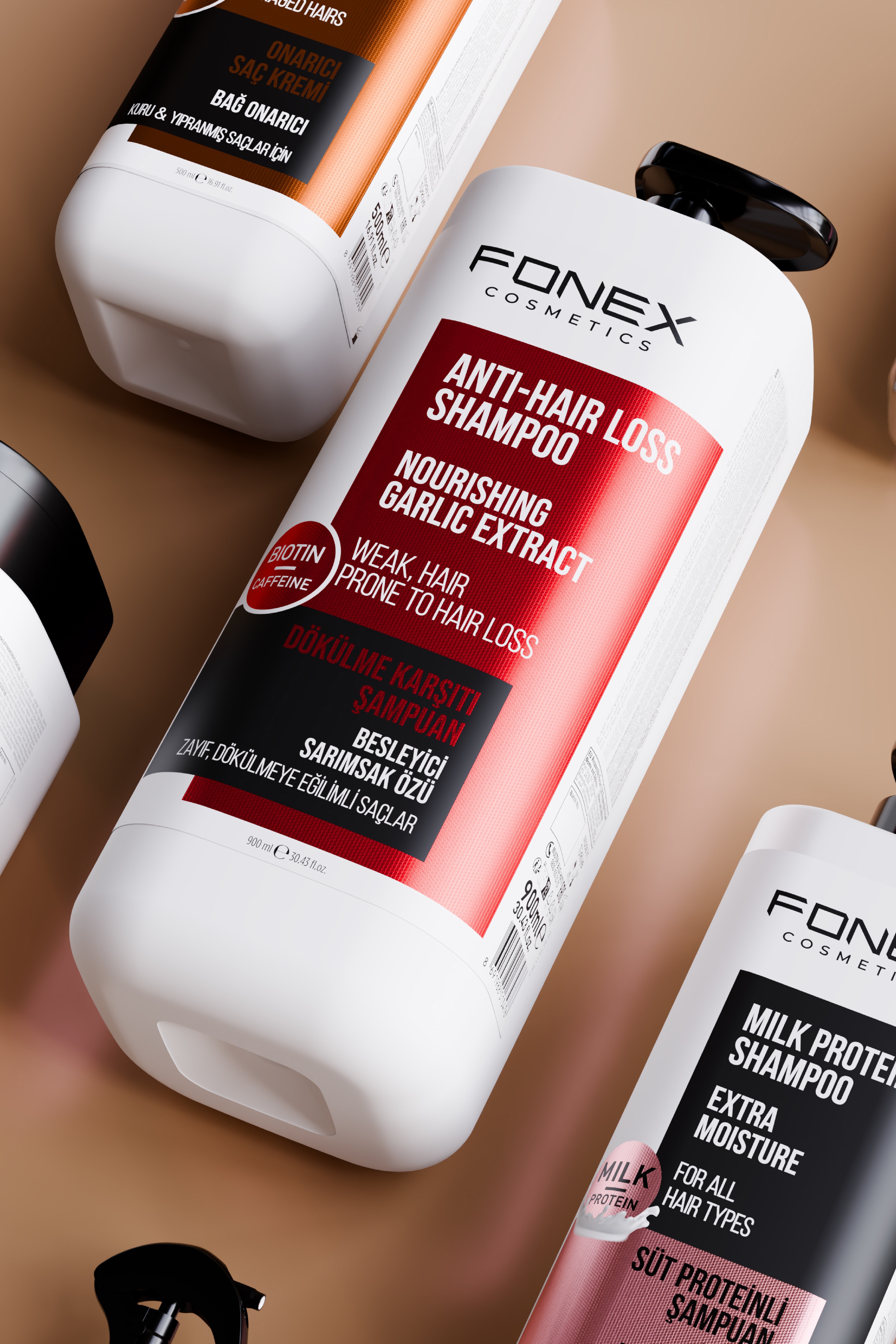 Fonex Şampuan Dökülme Karşıtı 900 ML 
