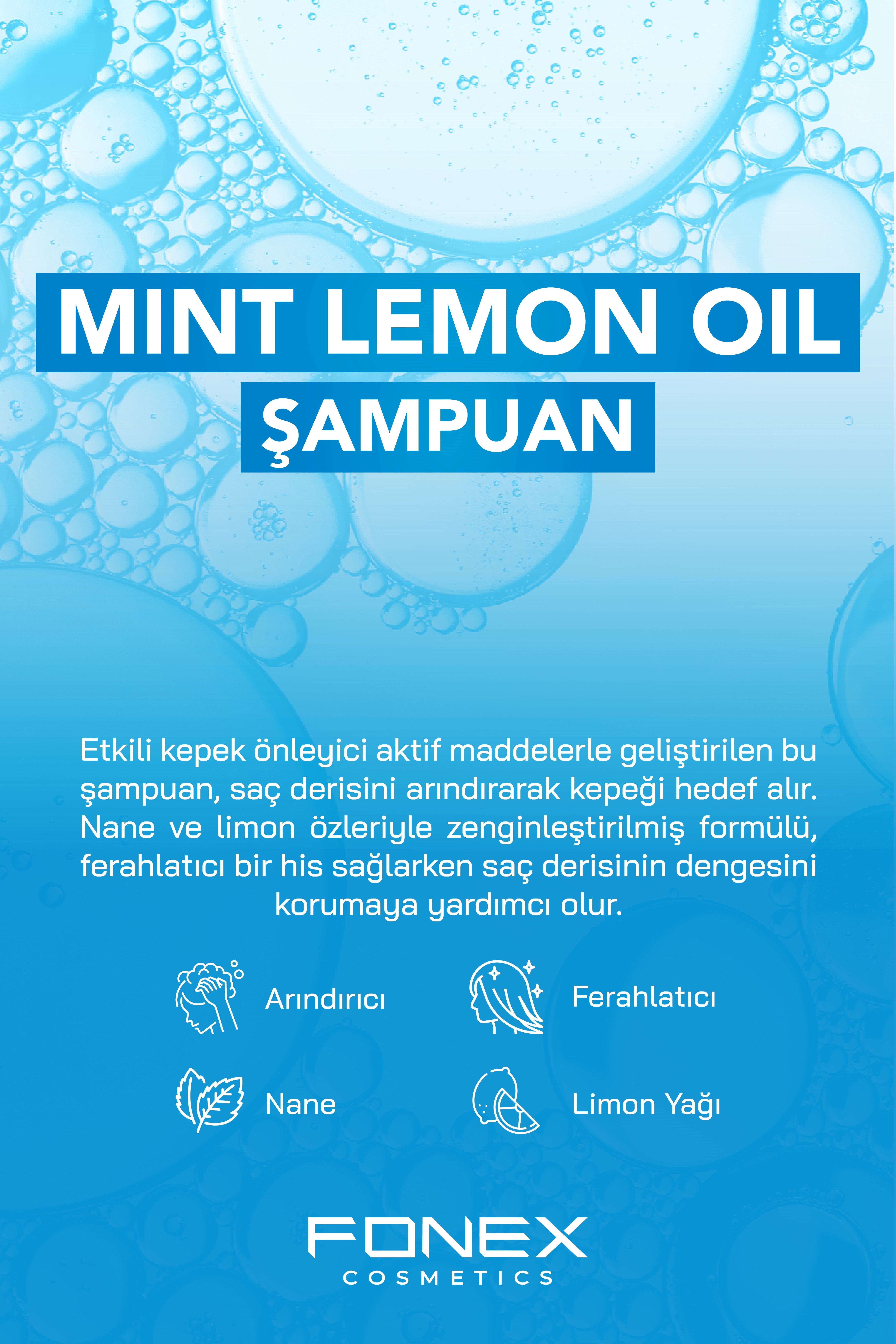 Fonex Şampuan Kepek Karşıtı 900 ML 