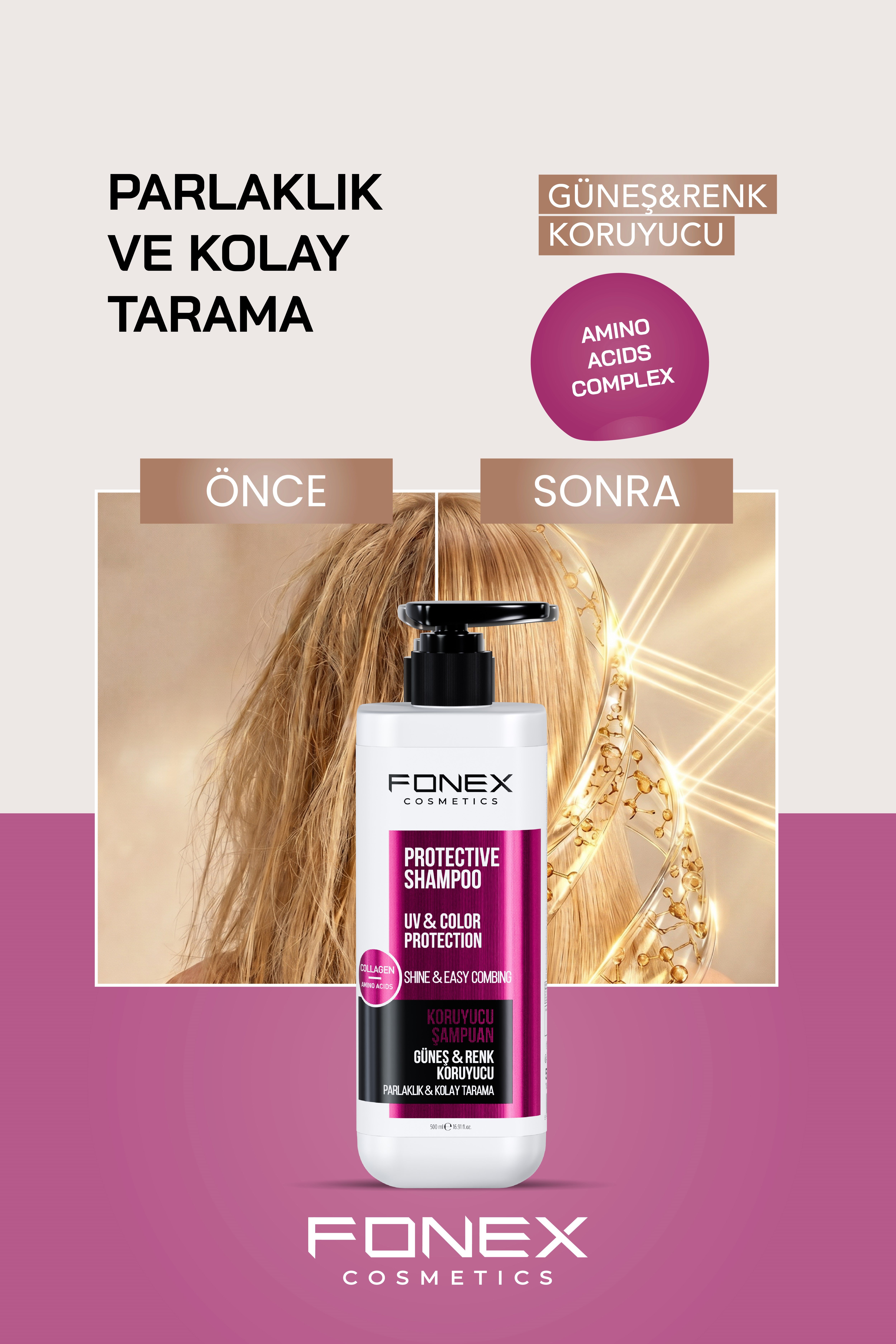 Fonex Şampuan Koruyucu 500 ML 