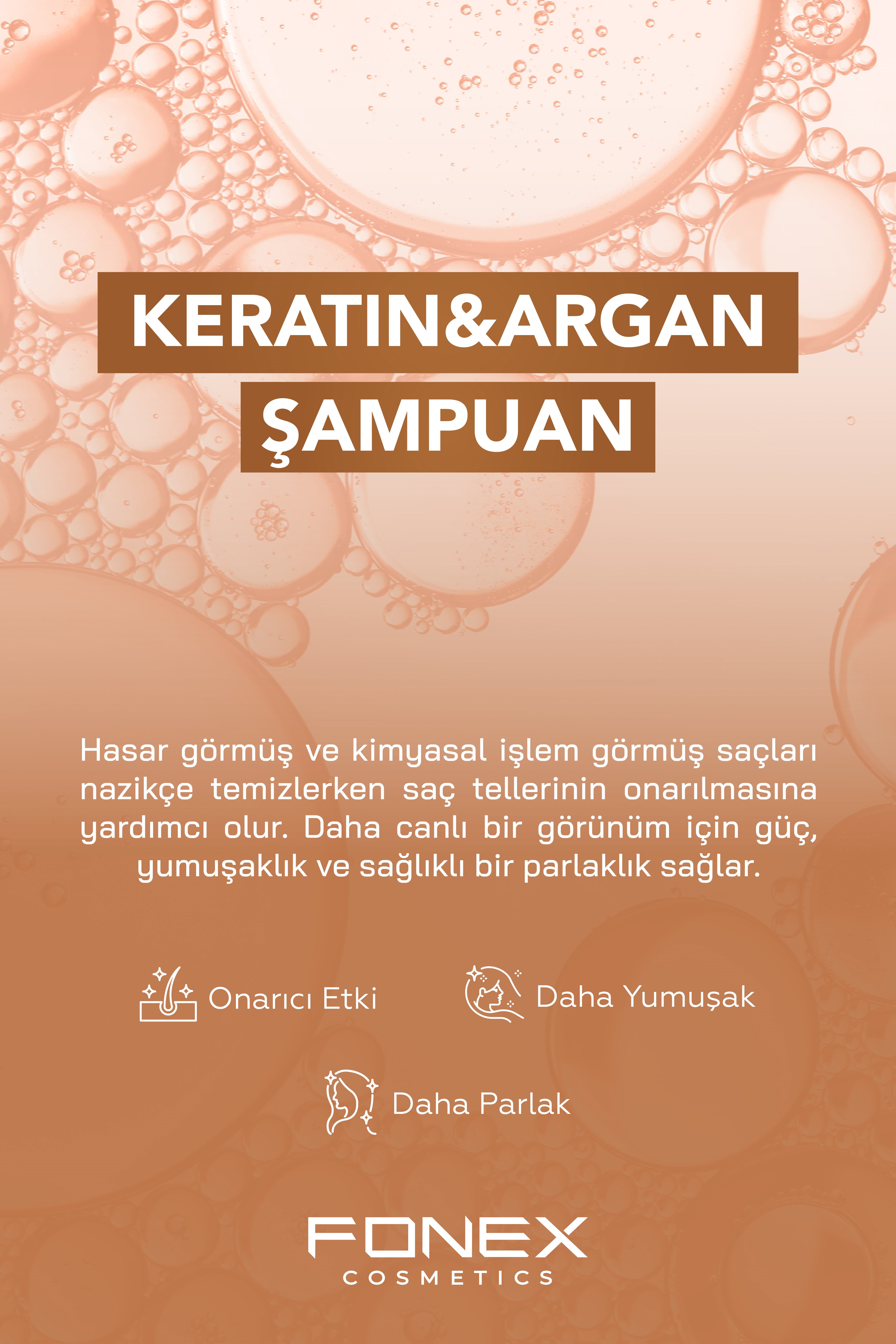 Fonex Şampuan Onarıcı 500 ML 