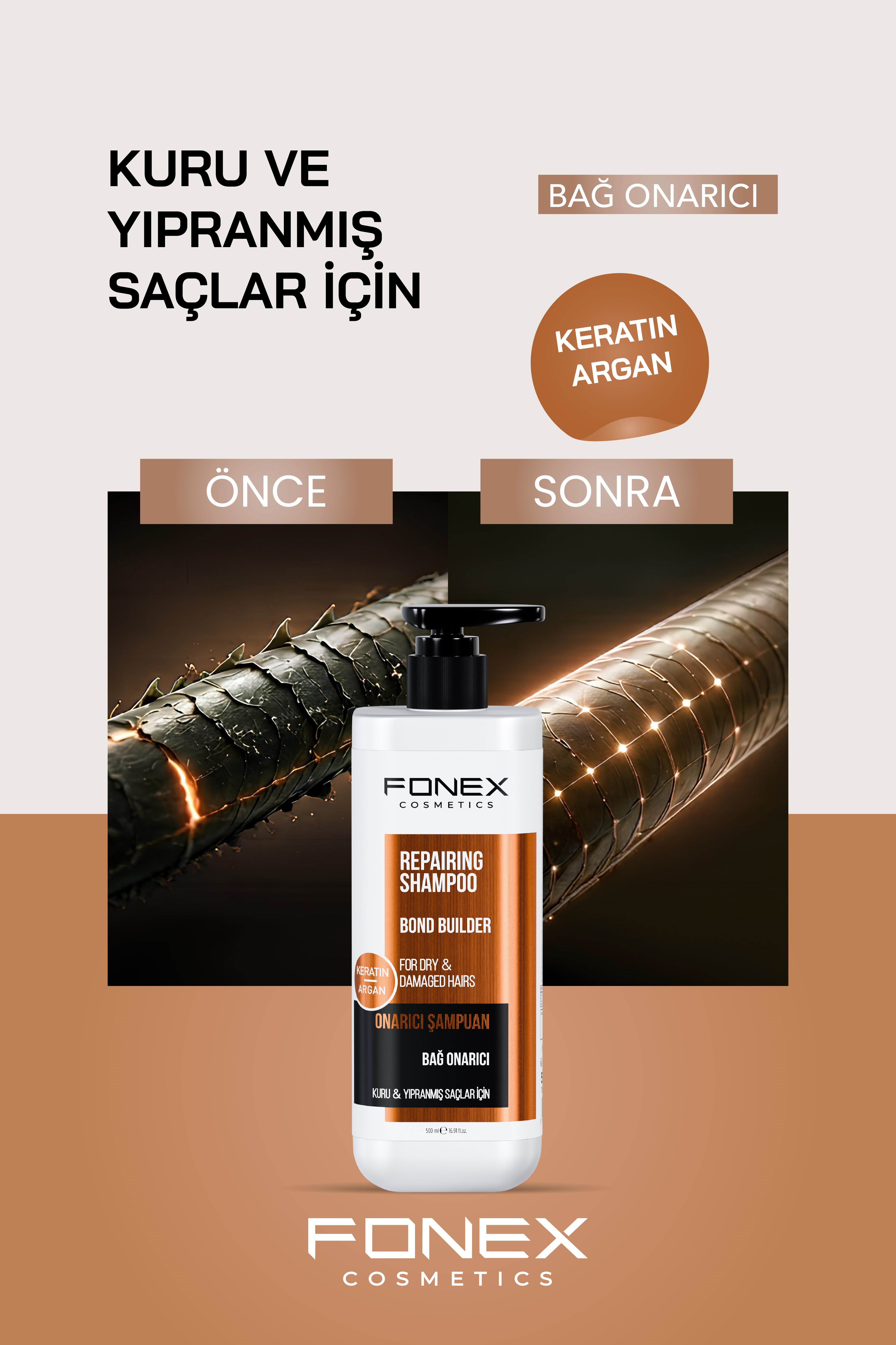 Fonex Şampuan Onarıcı 500 ML 