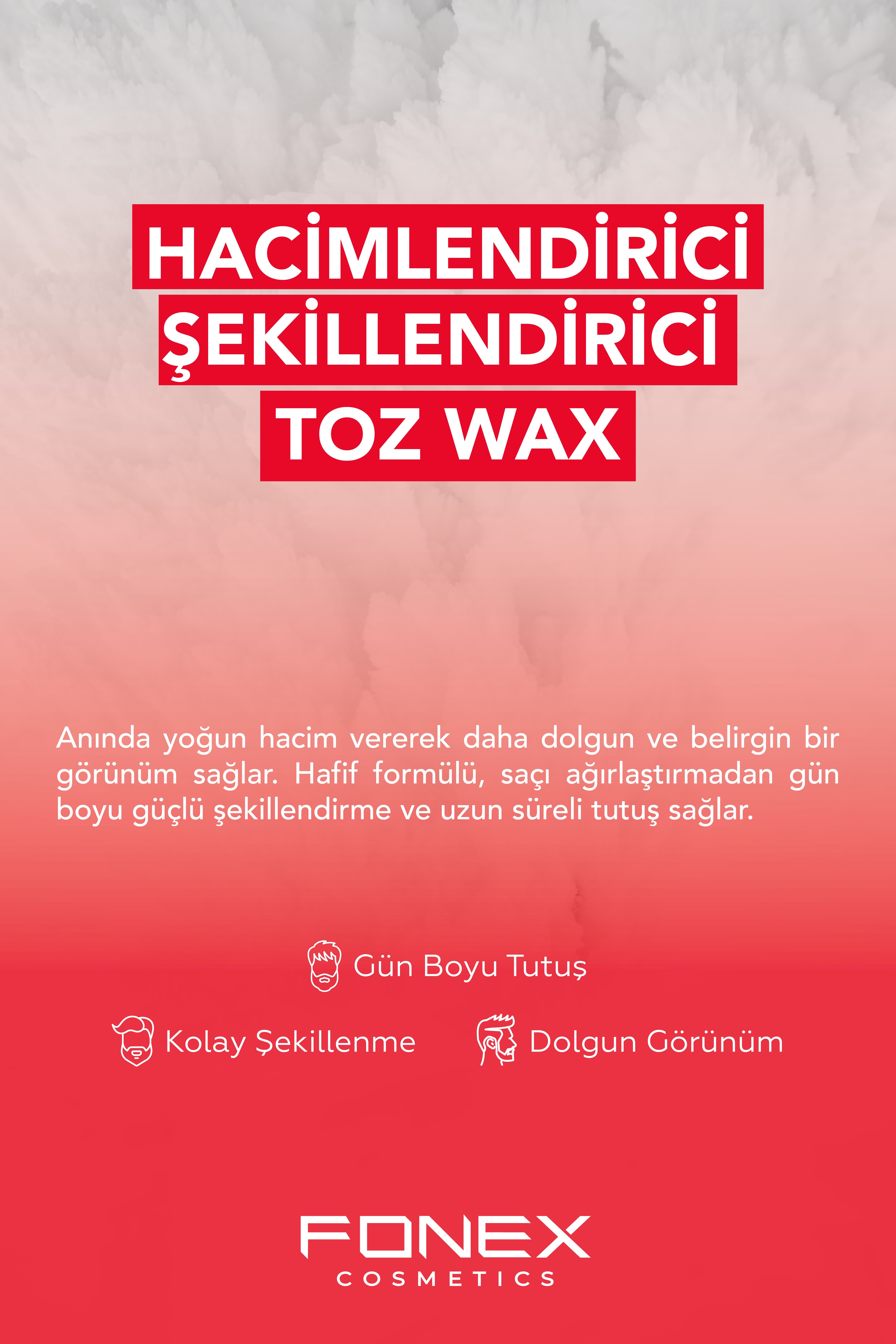 Fonex Şekillendirici Toz Wax Hacimlendirici 20Gr