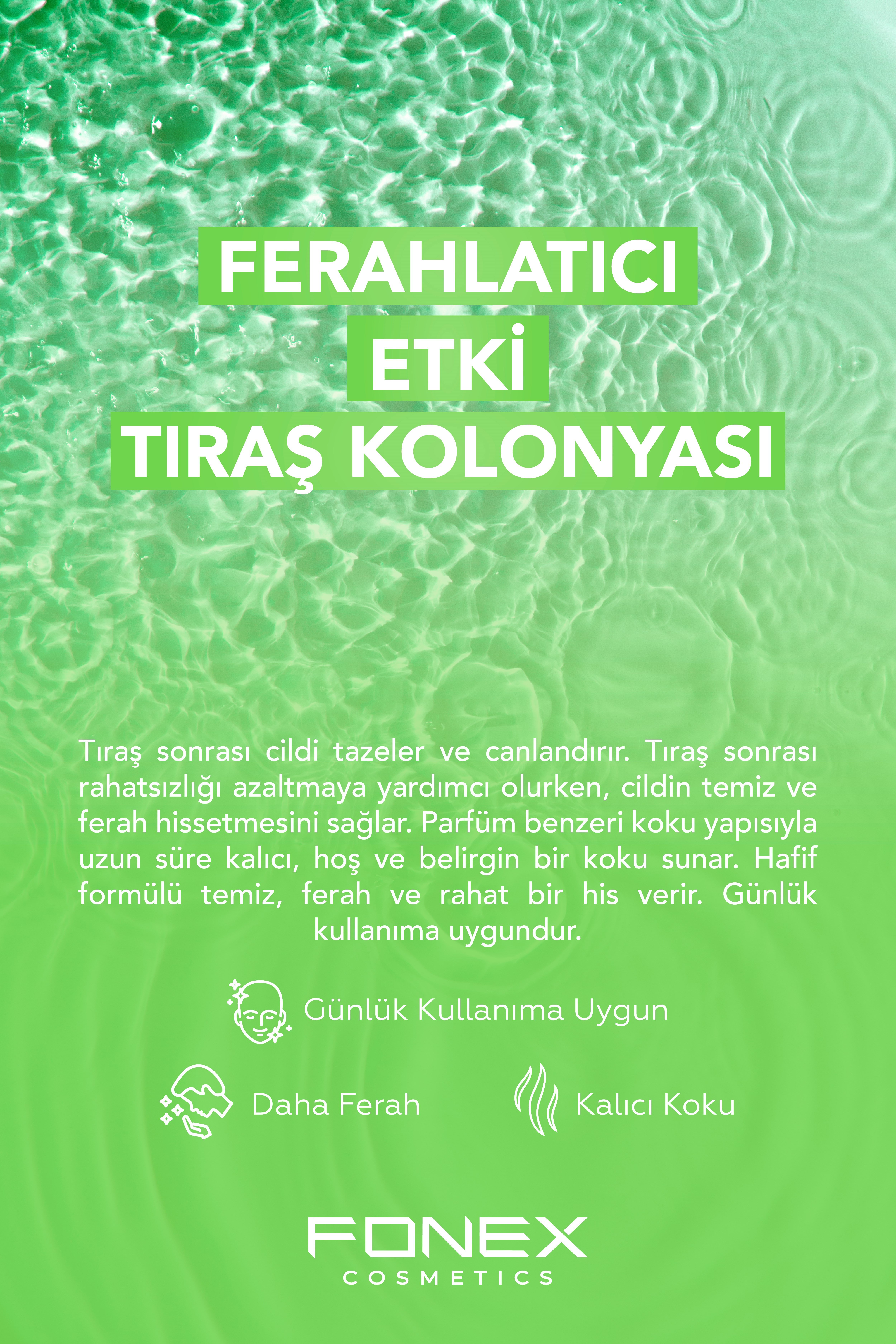 Fonex Tıraş Kolonyası Lush 600 ML 