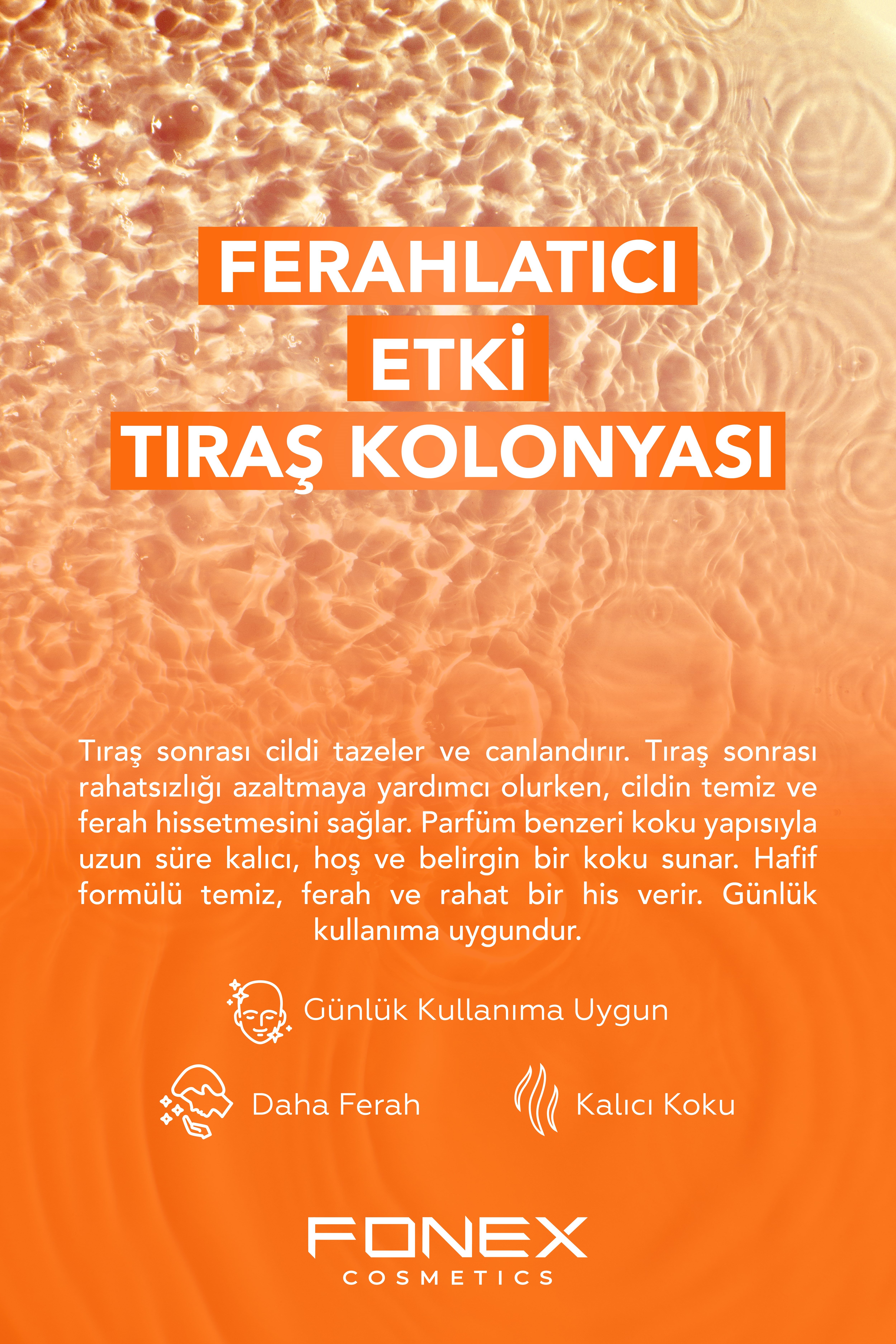 Fonex Tıraş Kolonyası Radiant 600 ML 