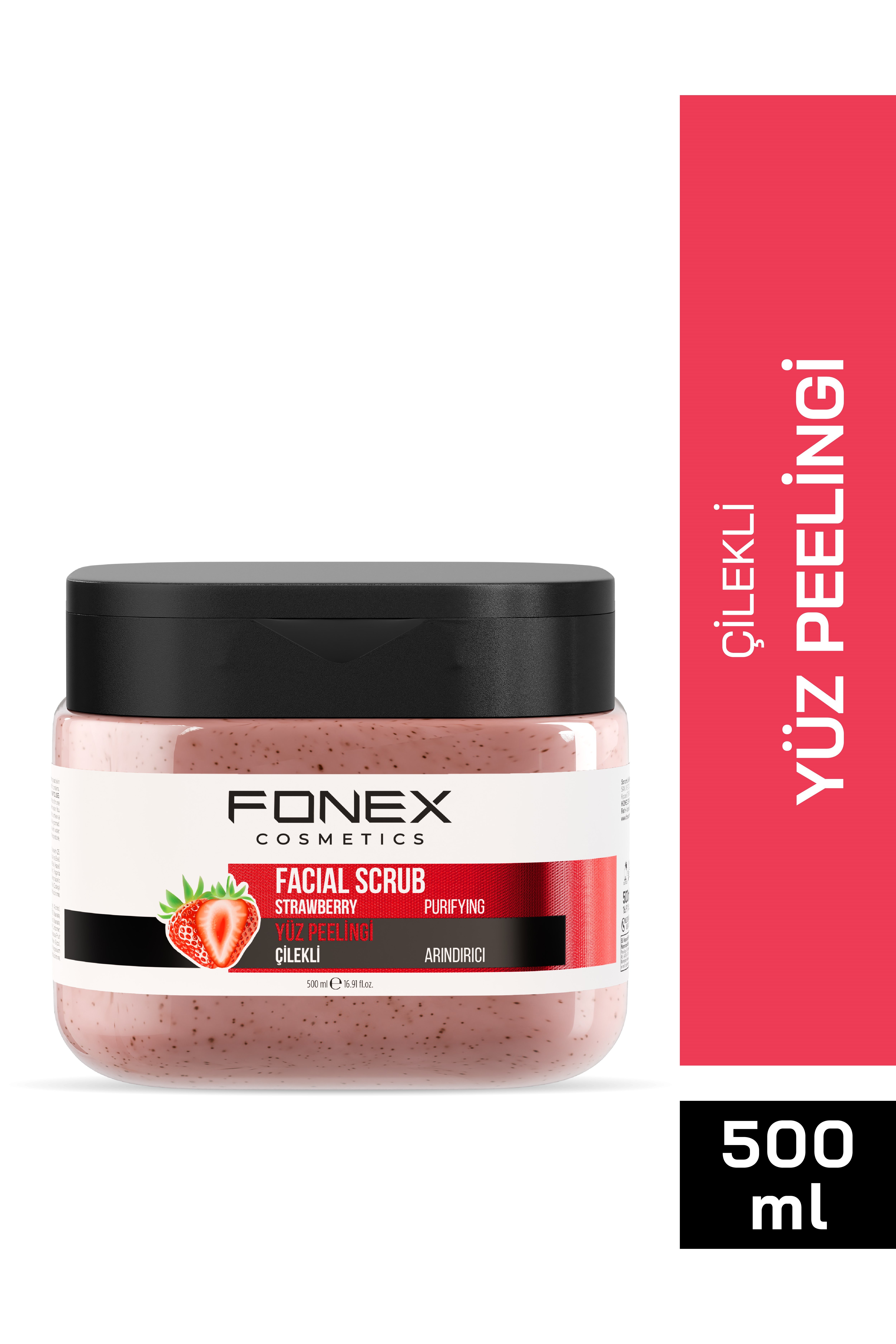 Fonex Yüz Peelingi Çilekli 500 ML 