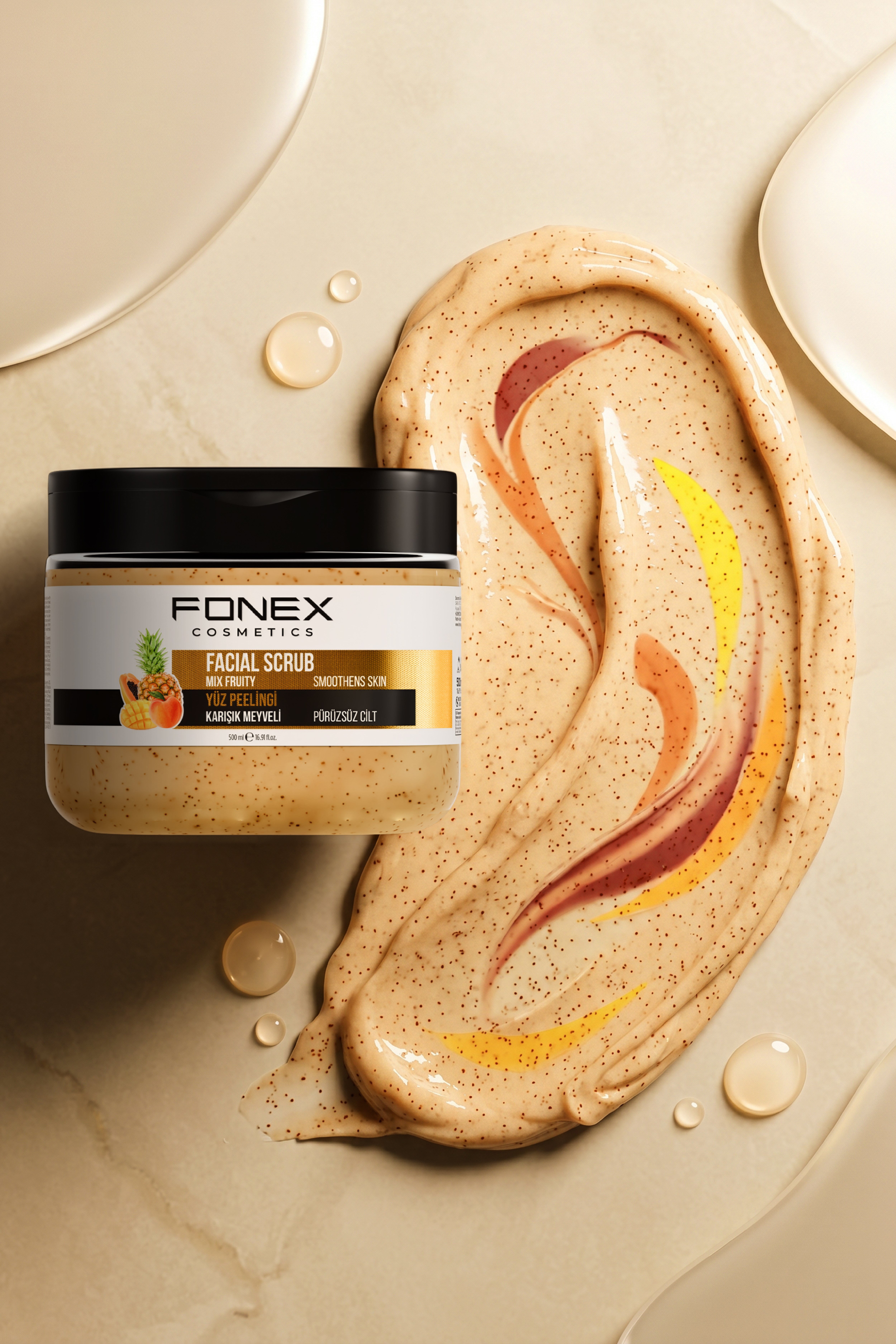 Fonex Yüz Peelingi Karışık Meyve 500 ML 