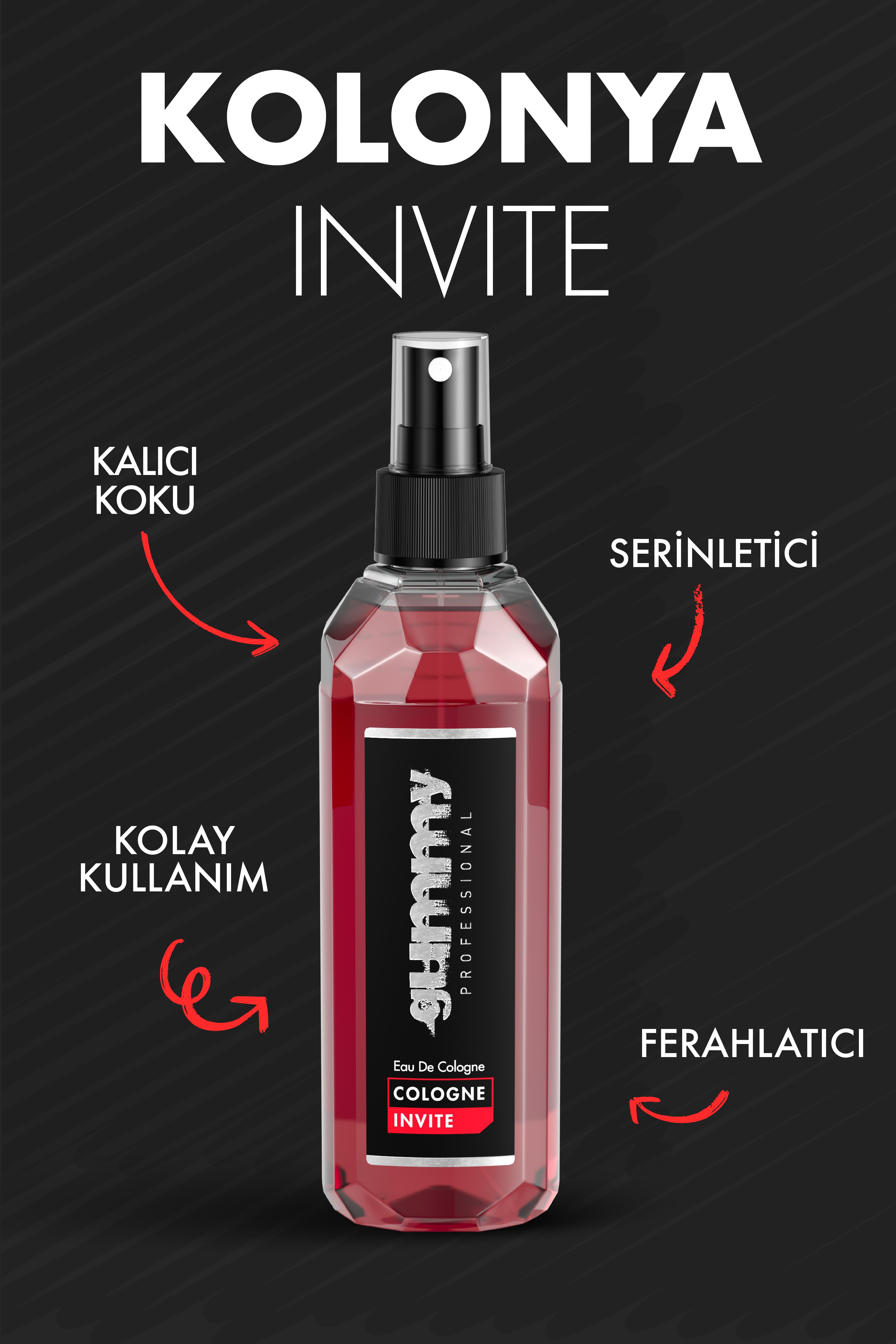Gummy Barber Kolonya İnvite 400 ML
