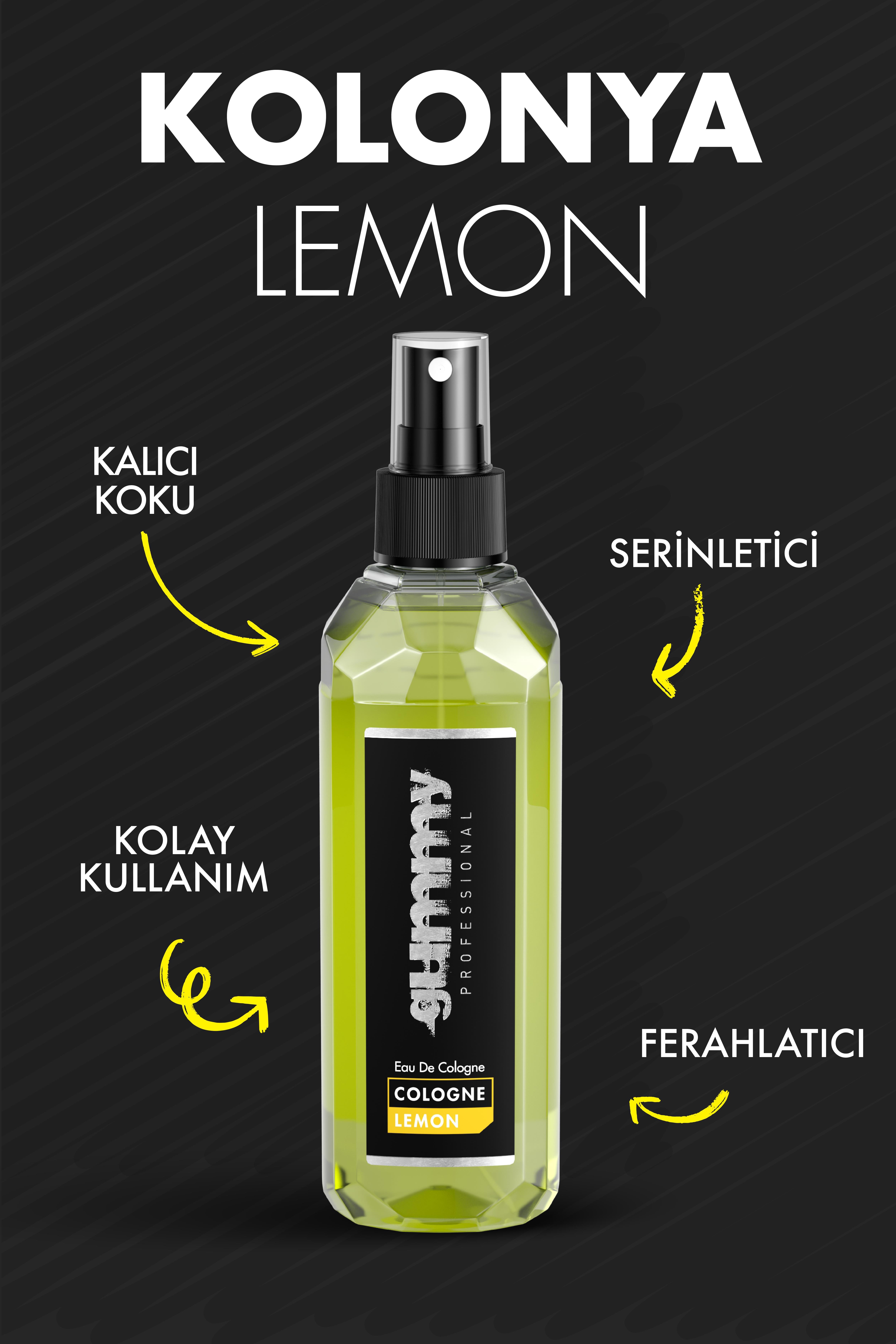 Gummy Barber Kolonya Limon 250 ML