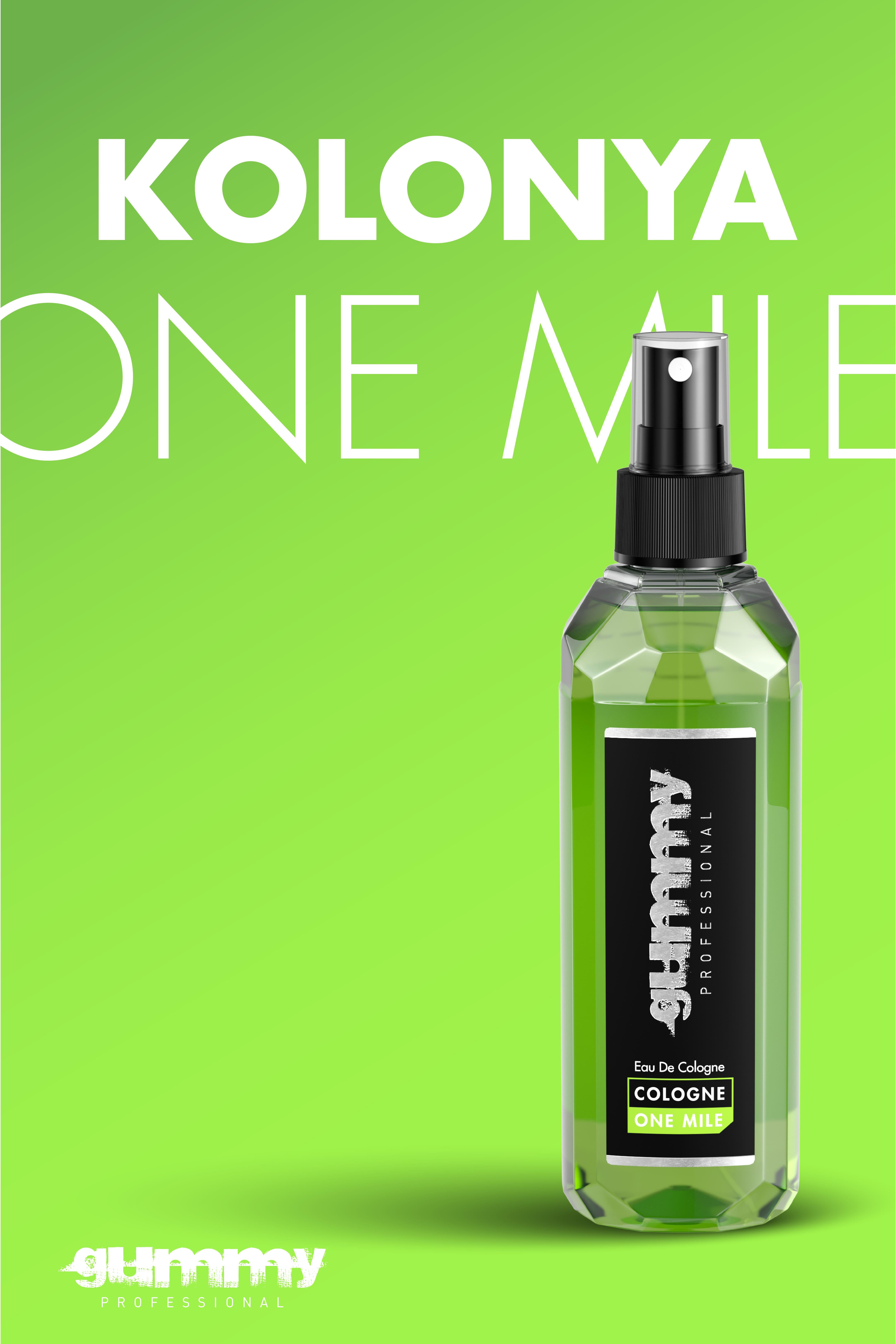 Gummy Barber Kolonya One Mile 400 ML