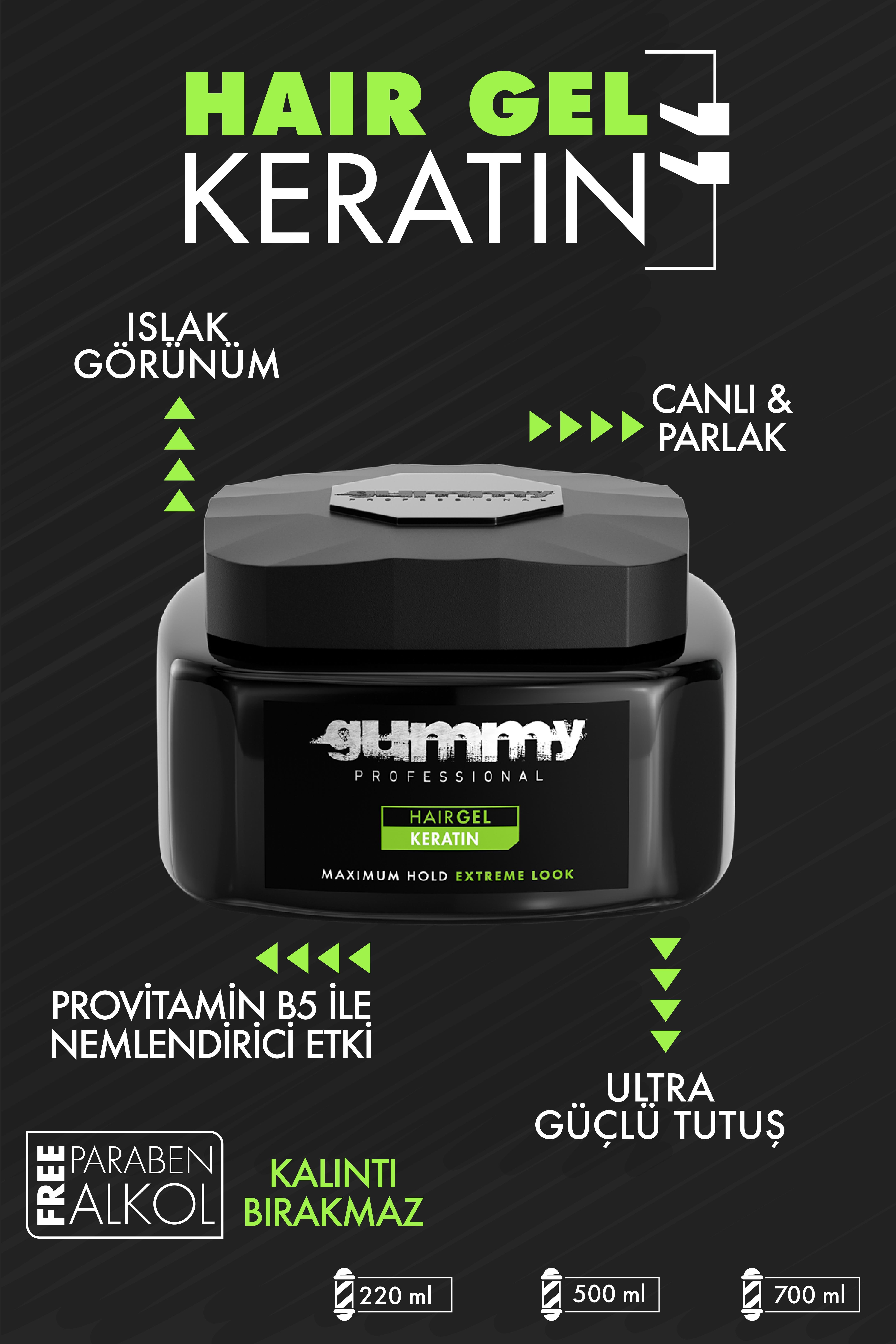 Gummy Jöle Keratin 500 ML