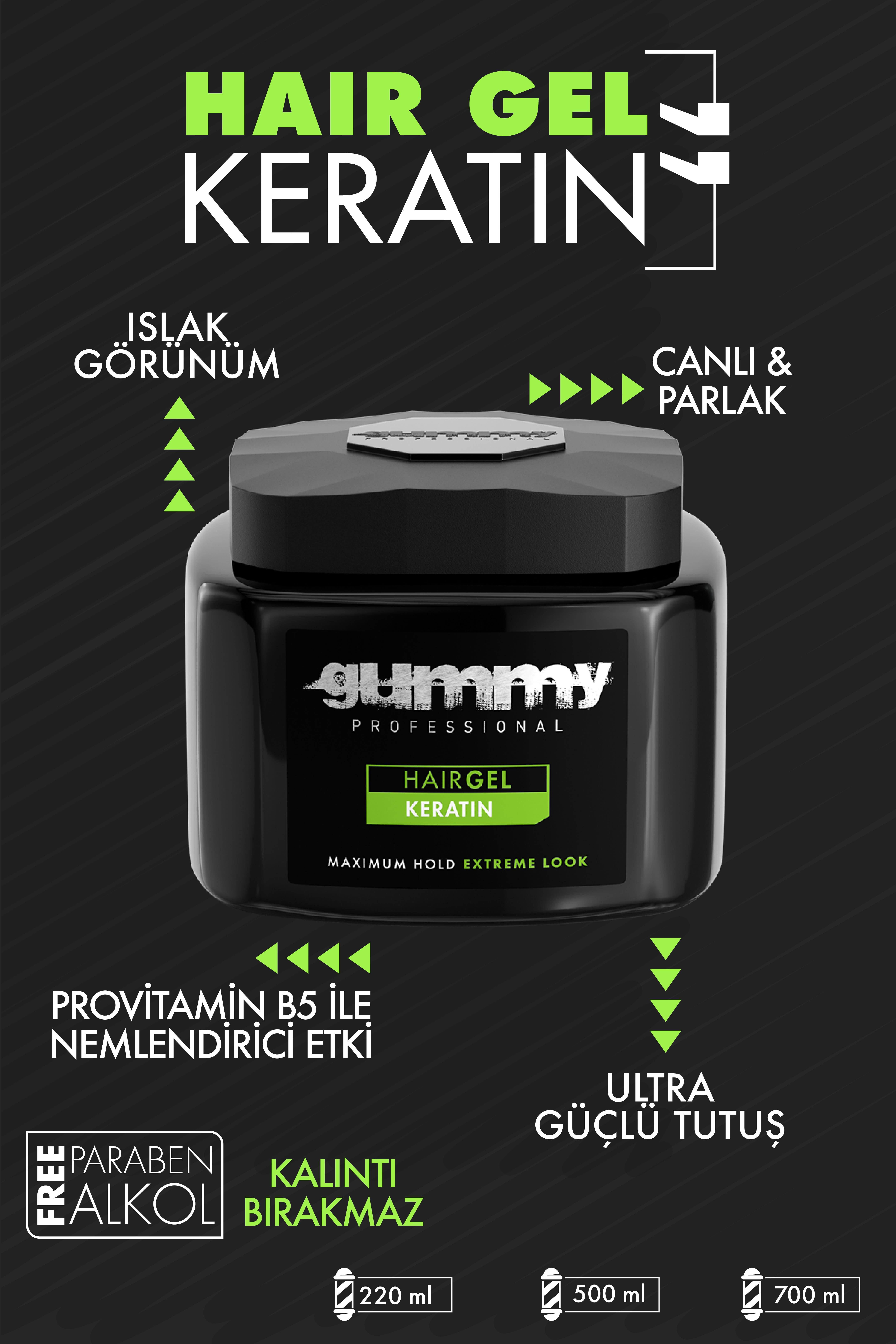 Gummy Jöle Keratin 700 ML