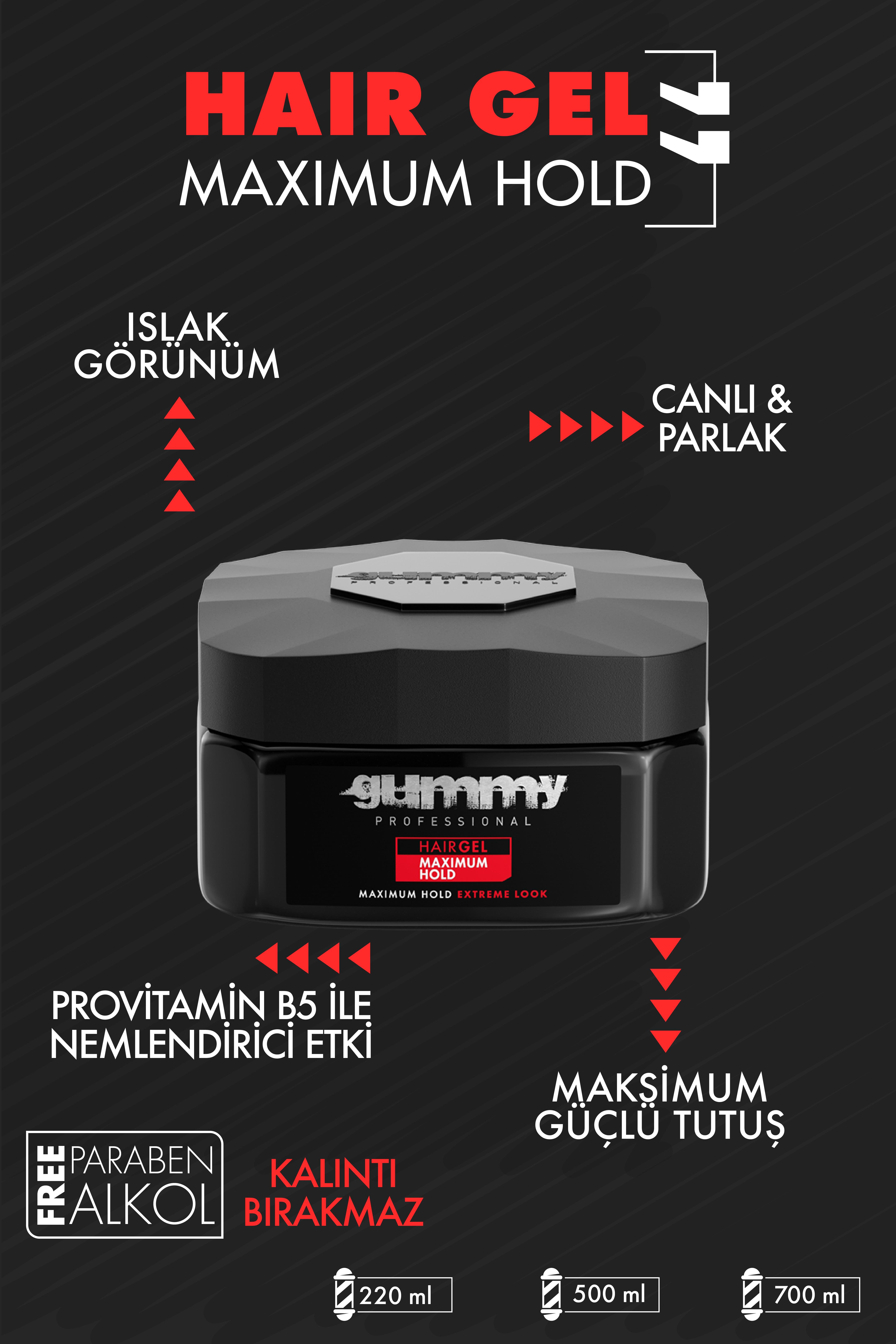 Gummy Jöle Maximum Hold 220 ML