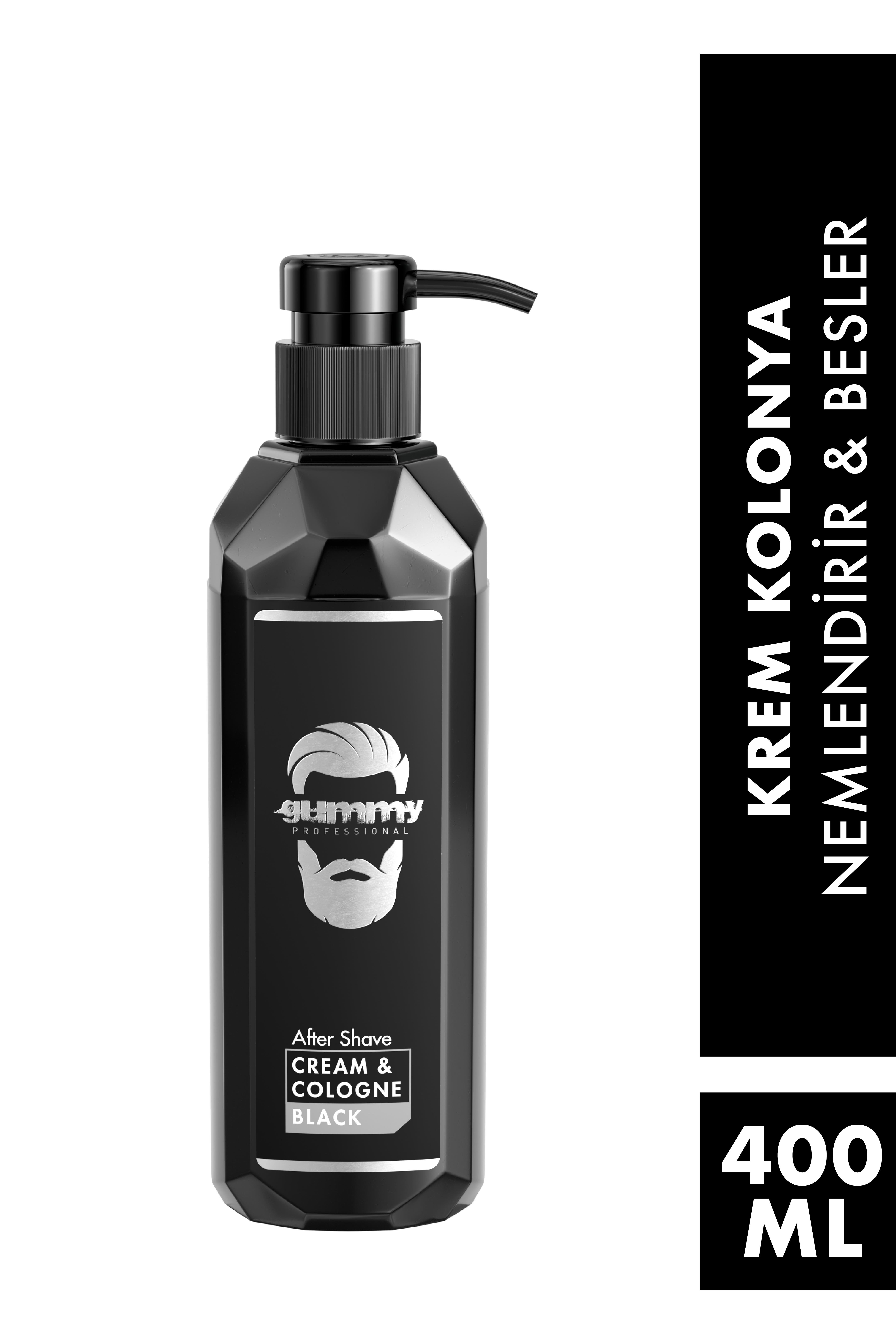 Gummy Krem Kolonya Black 400 ML