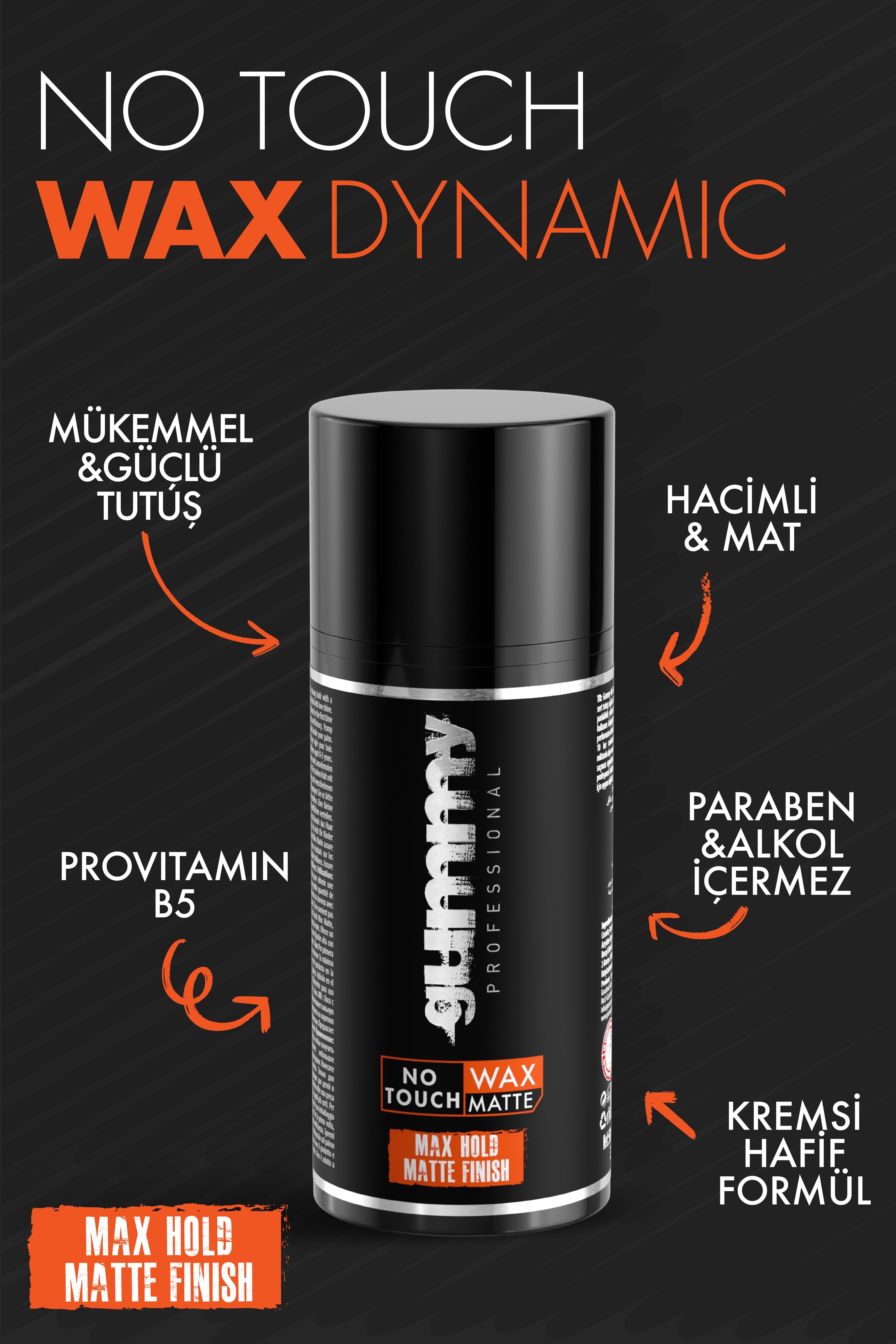 Gummy No Touch Matte Wax 98 ML
