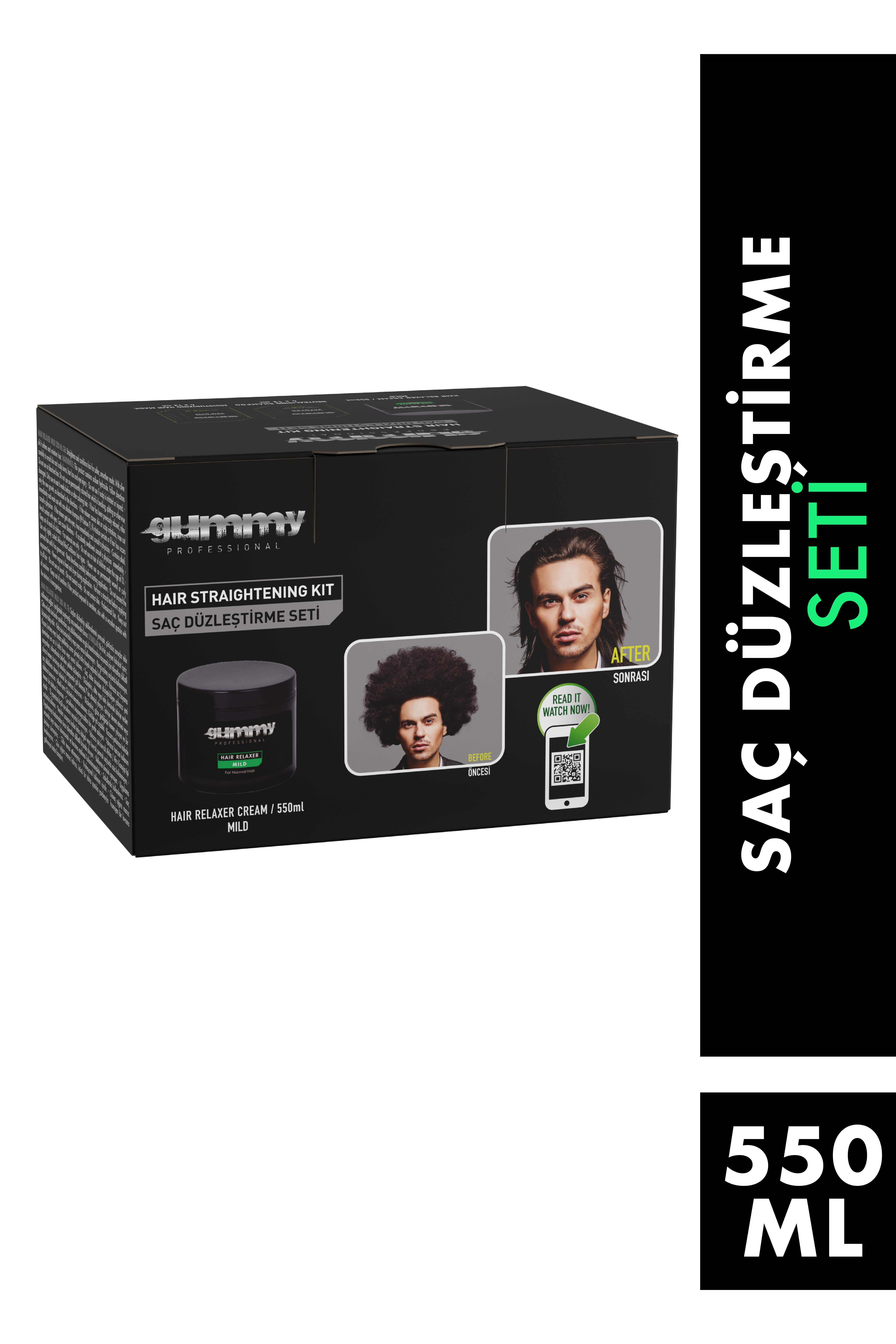 Gummy Saç Düzlestirici (Relaxer)