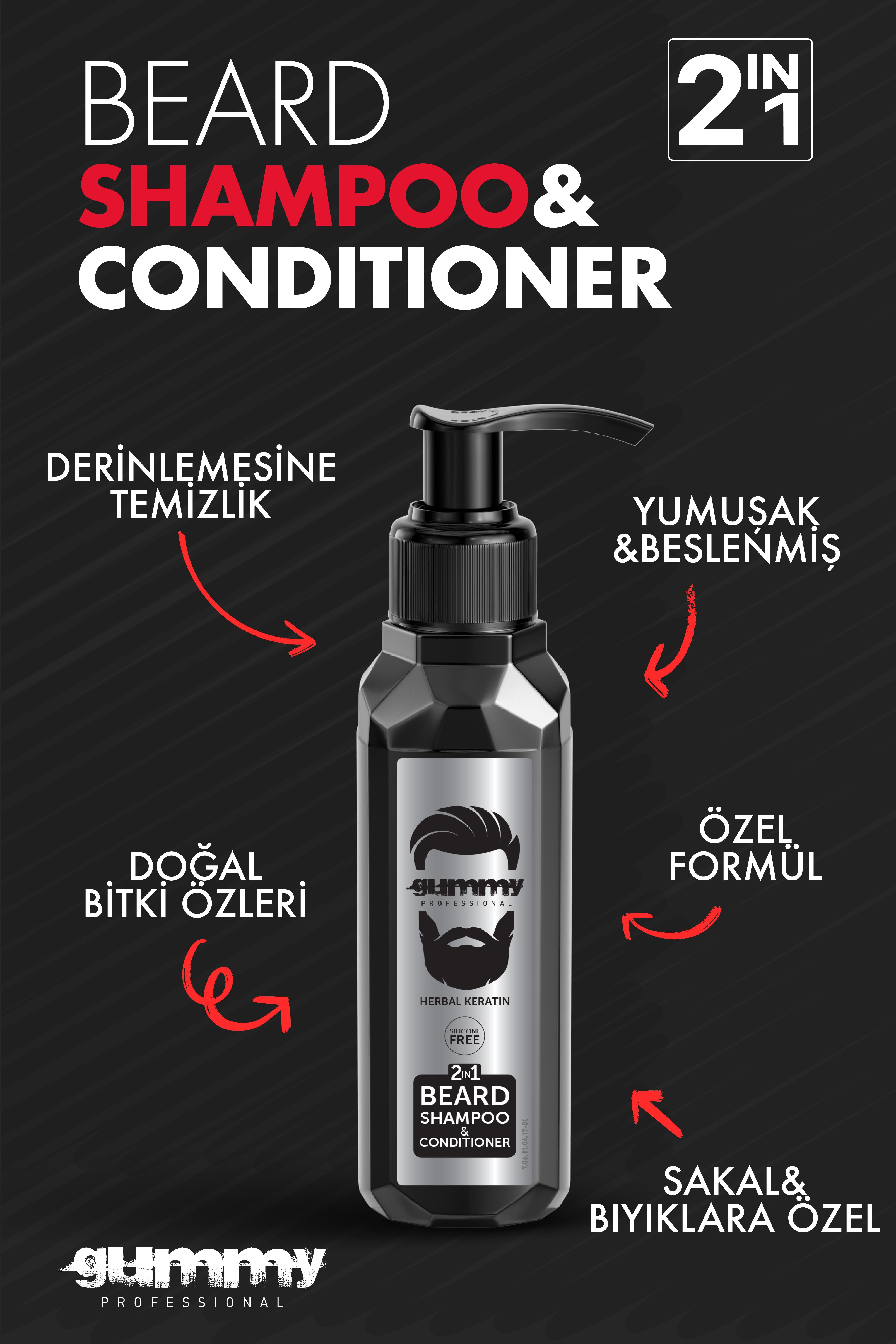 Gummy Sakal Şampuanı 2 in 1 100 ML