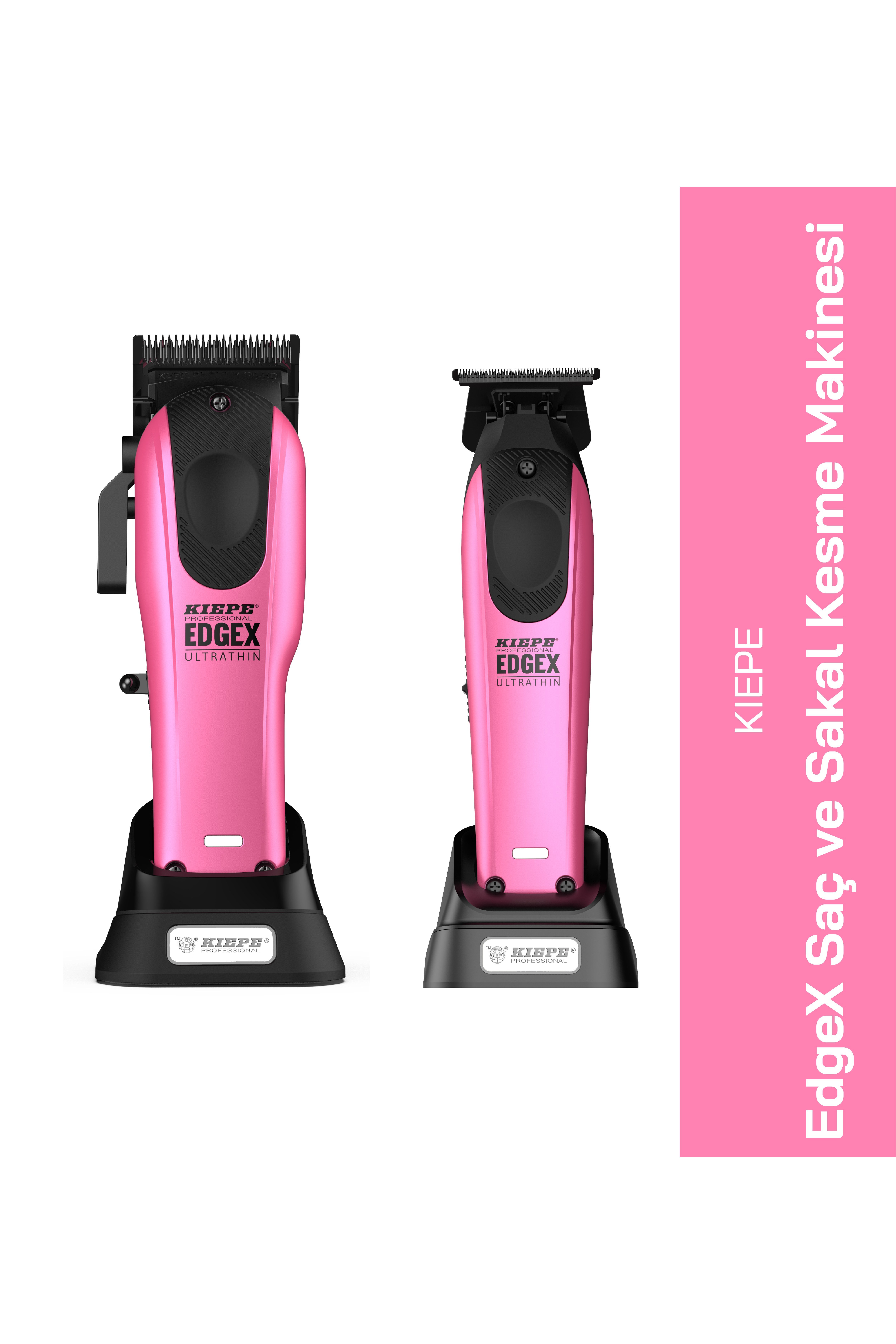 Kiepe 6600.3 EdgeX Saç ve Sakal Kesme Makinasi (Pembe)