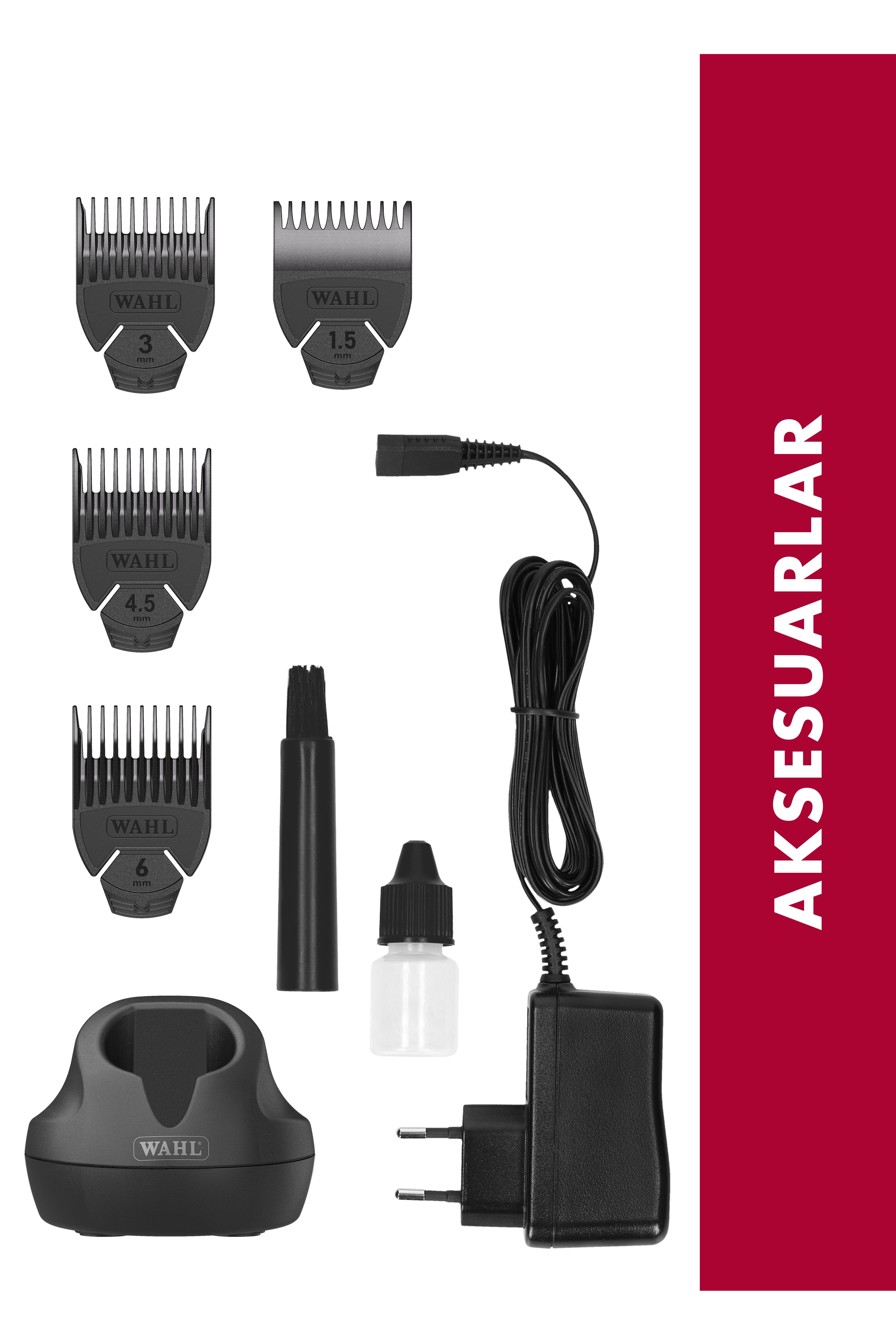 Wahl 1591-0466 ChroMini Pro Kablosuz Profesyonel Sakal Kesme Makinası