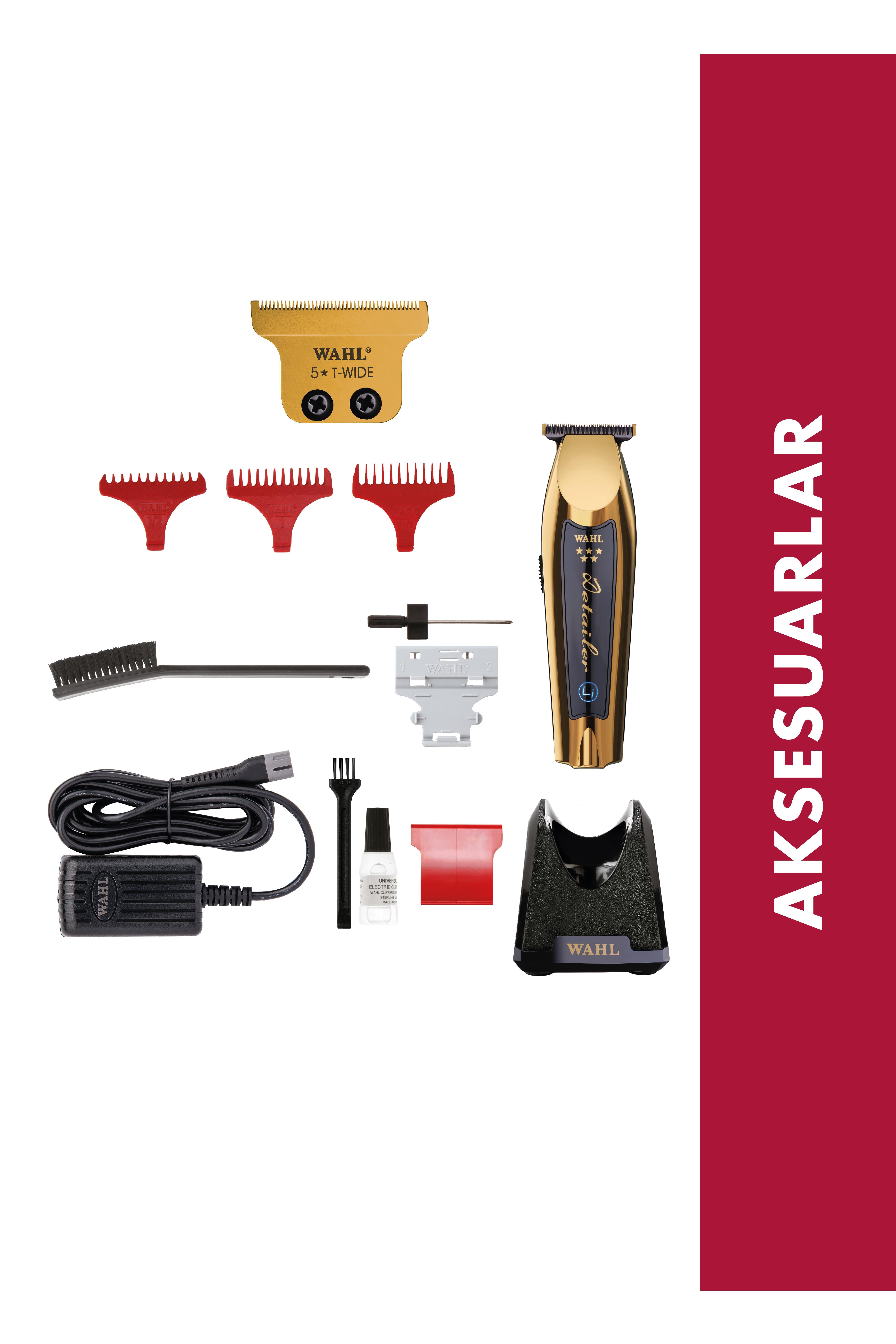 Wahl 8171 Cordless Gold Detailer Kablosuz Profesyonel Sakal Kesme Makinasi