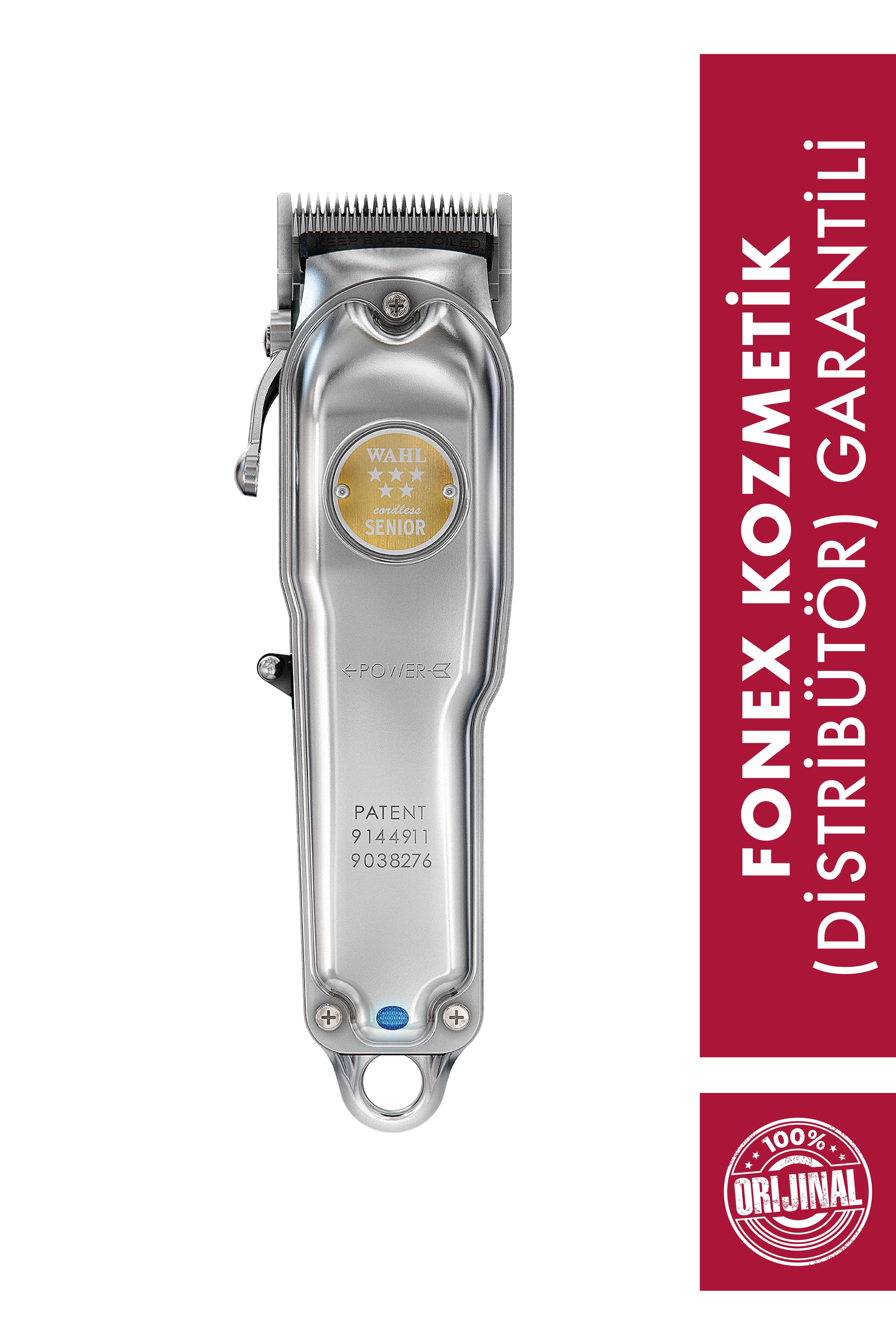 Wahl 8504 Senior Metal Edition Kablolu/Kablosuz Profesyonel Saç Kesme Makinesi