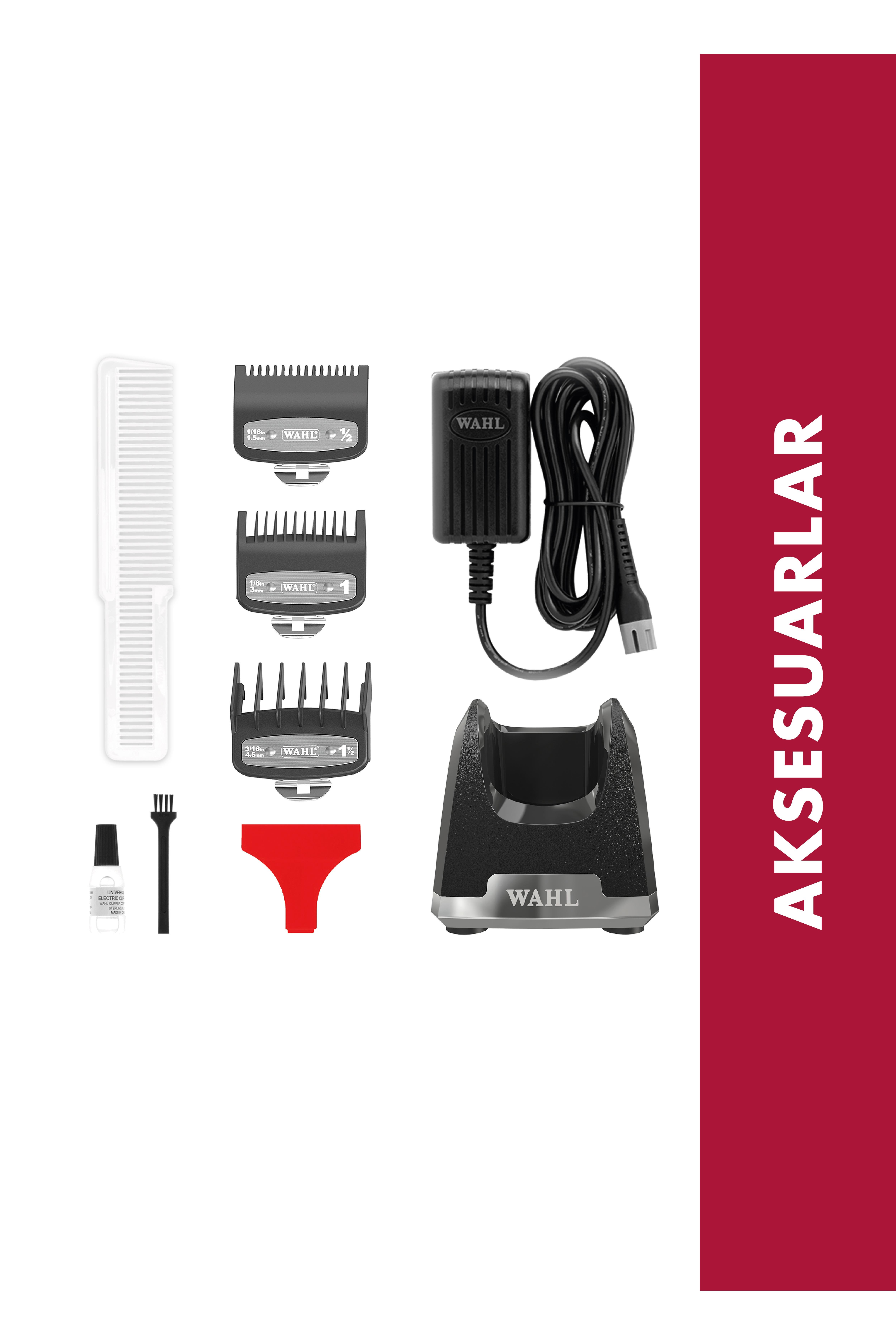 Wahl 8504 Senior Metal Edition Kablolu/Kablosuz Profesyonel Saç Kesme Makinesi