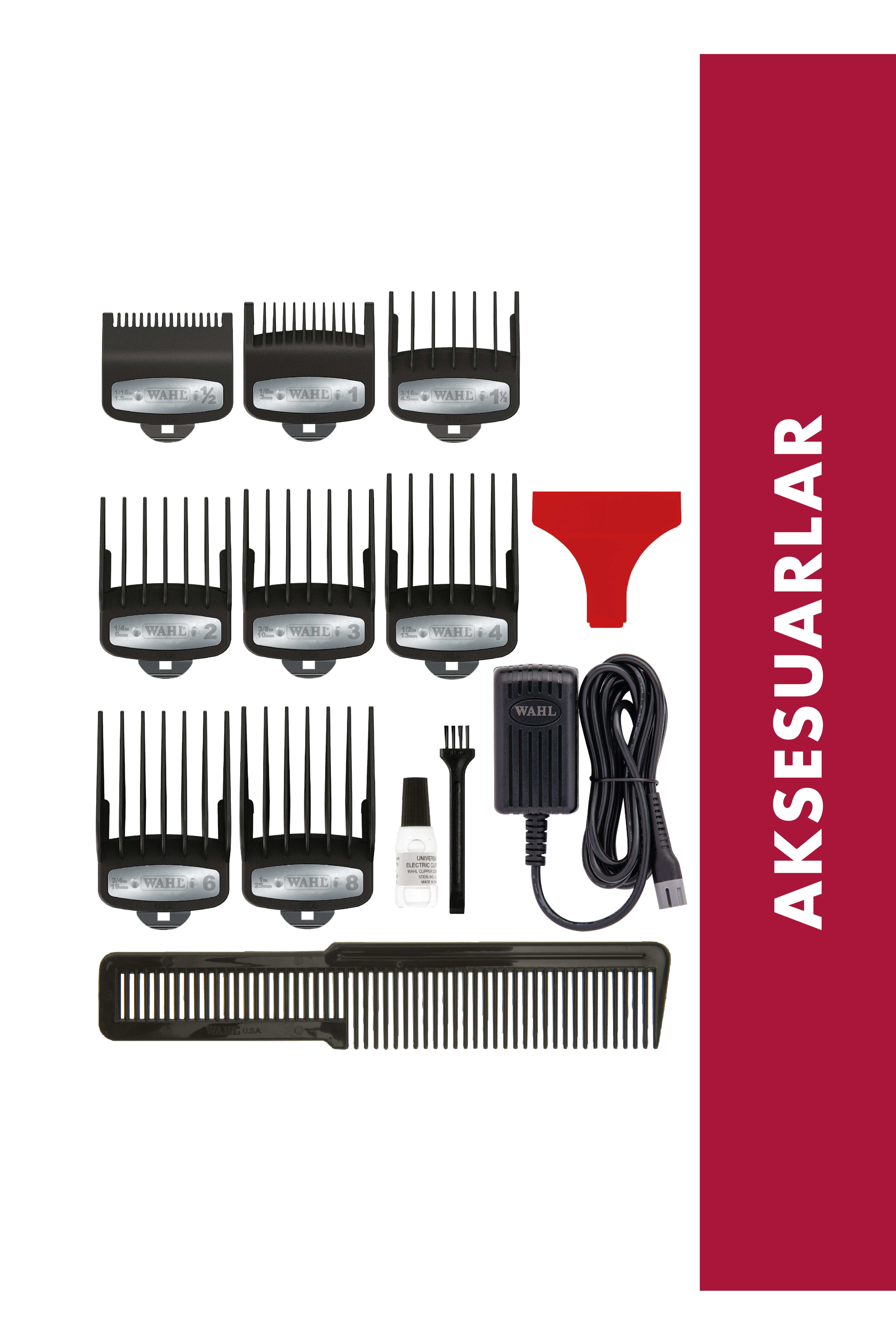 Wahl 8594 Cordless Legend Kablolu/Kablosuz Profesyonel Saç Kesme Makinesi