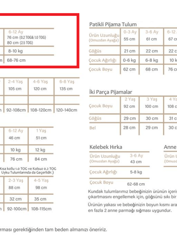 1.0 TOG Organik Pamuklu Kundak/ Veggie Patch