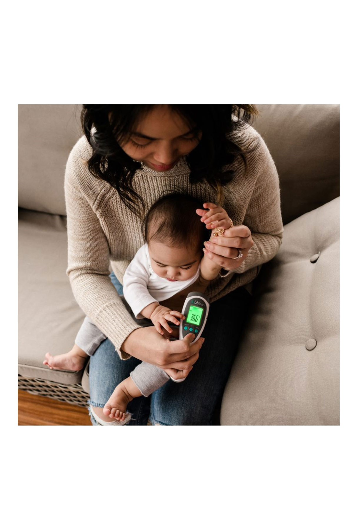 Bblüv Termö 4in1 Temassız Dijital Kızılötesi Termometre Ateş Ölçer