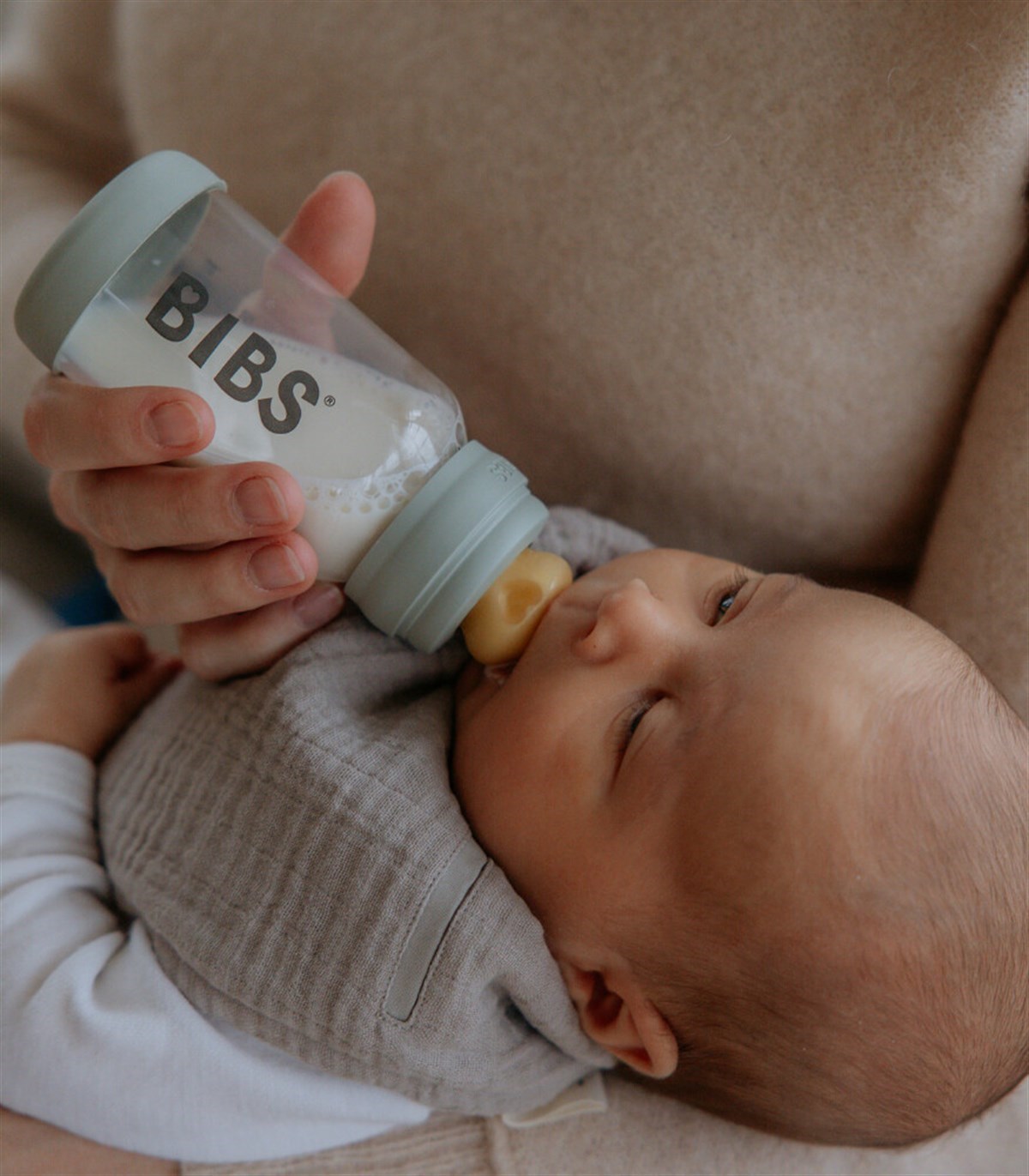 Bibs Cam Biberon Seti, Sage (110 ml)