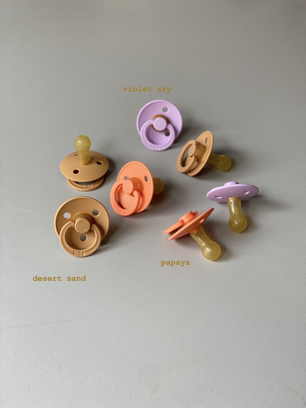 Bibs Emzik Desert Sand (0-6 Ay )