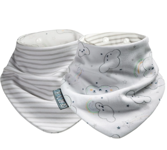 CHEEKY CHOMPERS Önlük-Neckerbib Every Cloud 2 pack