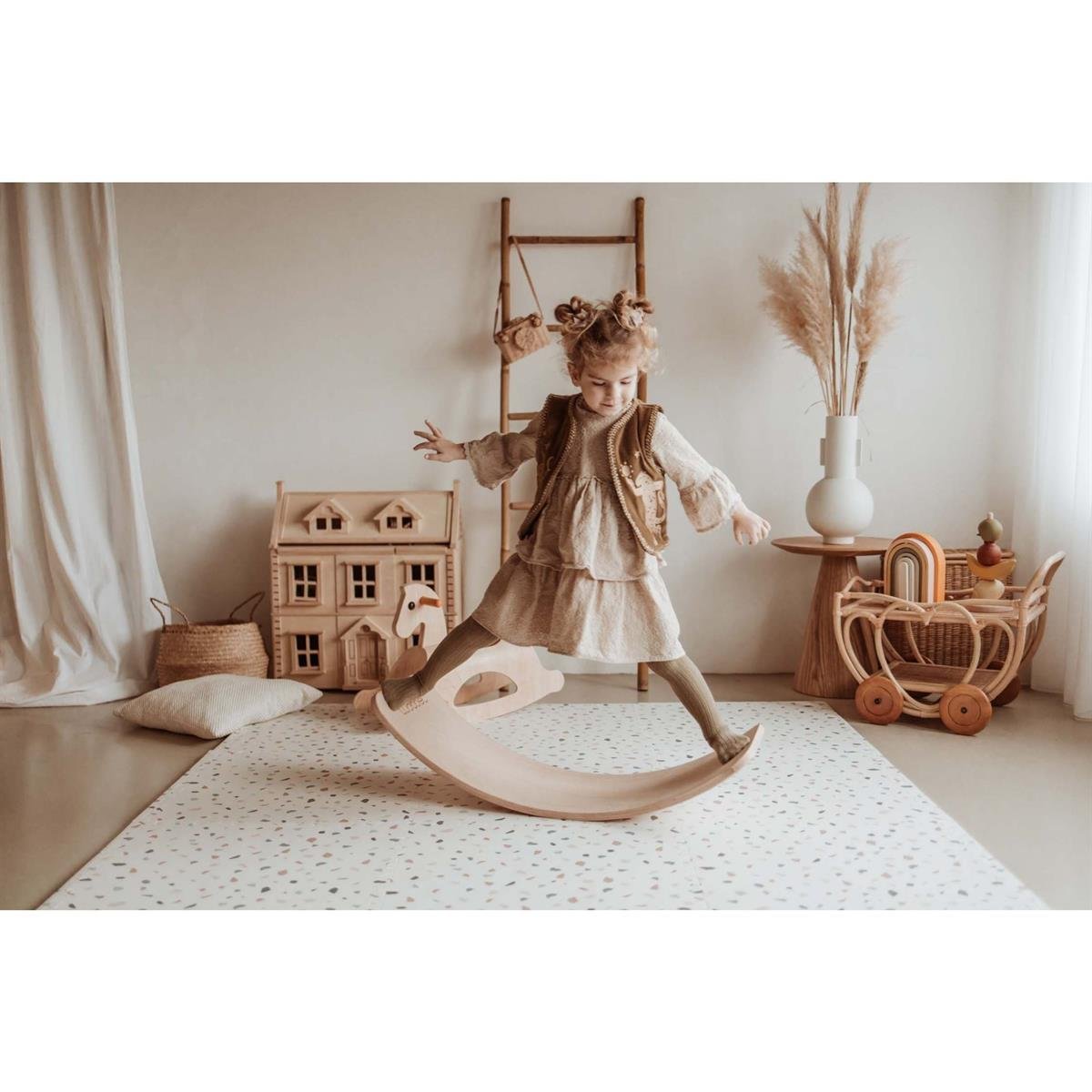 Eevaa Puzzle Oyun Matı, Alphabet / Terazzo