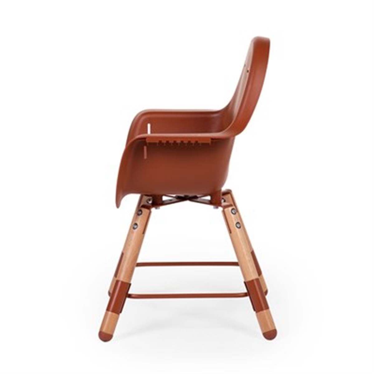 Evolu 2 Mama Sandalyesi Rust + Ön tepsi ( Silikon Matlı)