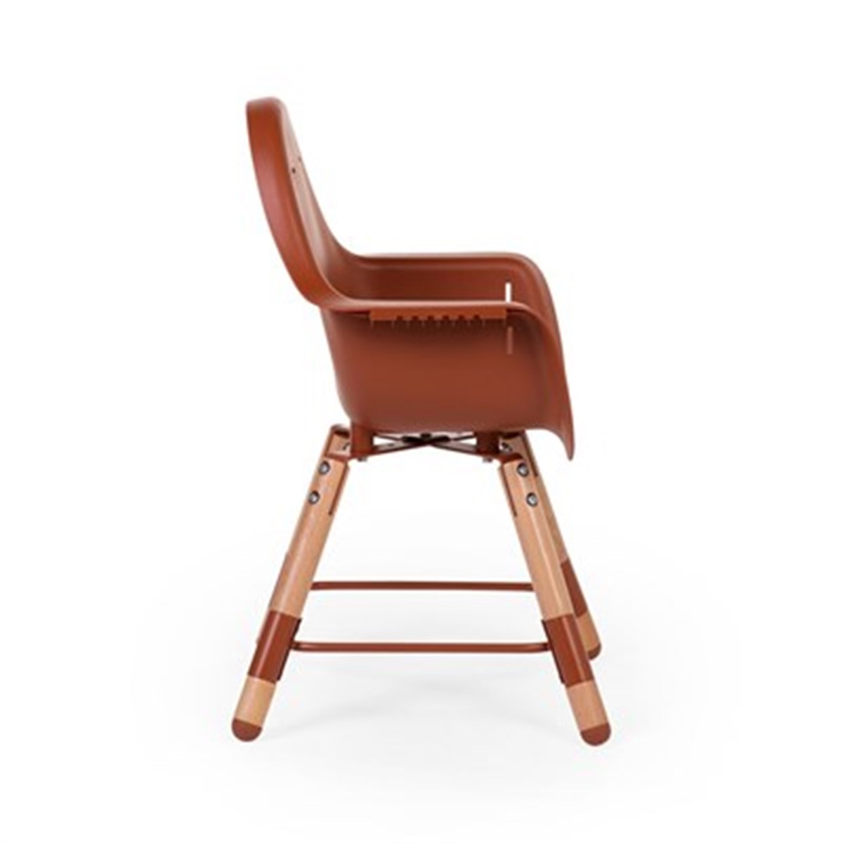 Evolu 2 Mama Sandalyesi Rust + Ön tepsi ( Silikon Matlı)