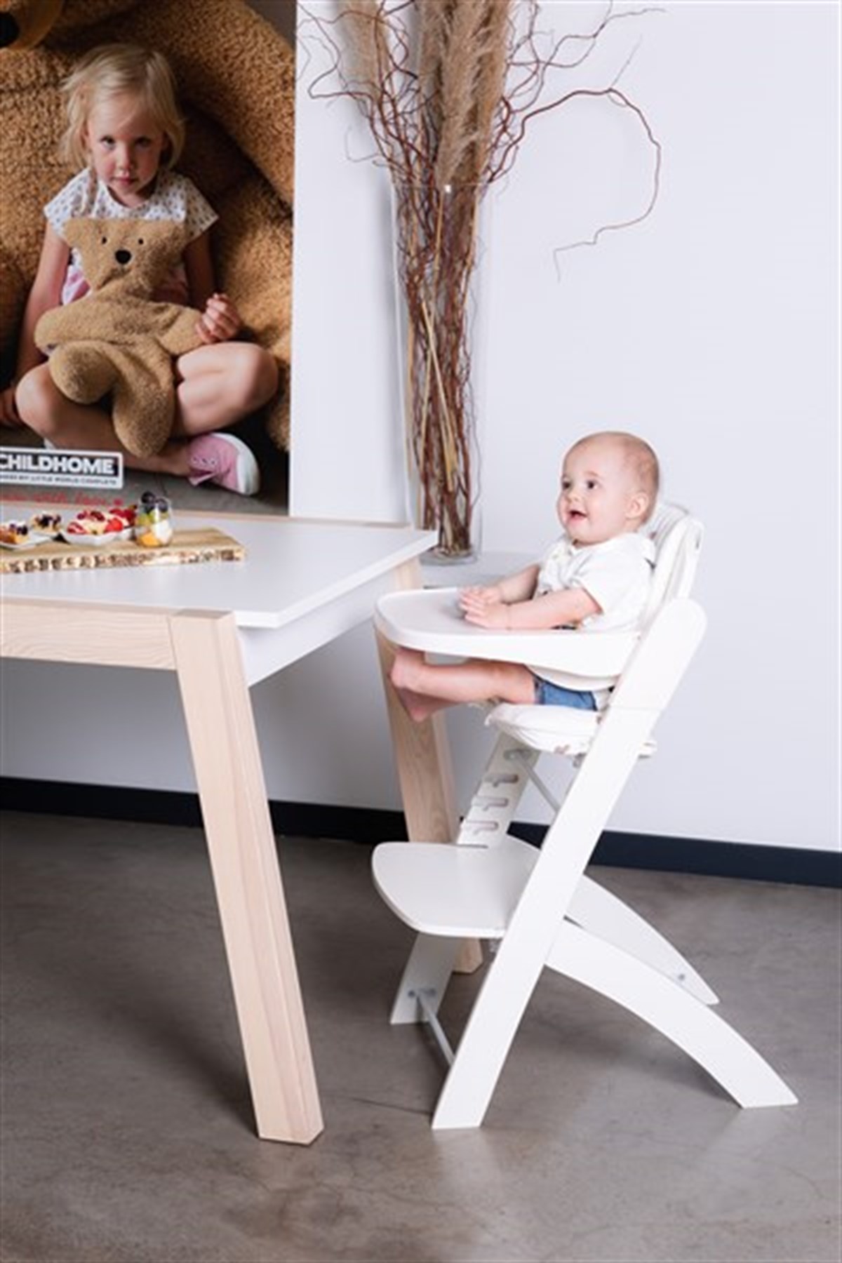 Evosit Mama Sandalyesi, Beyaz